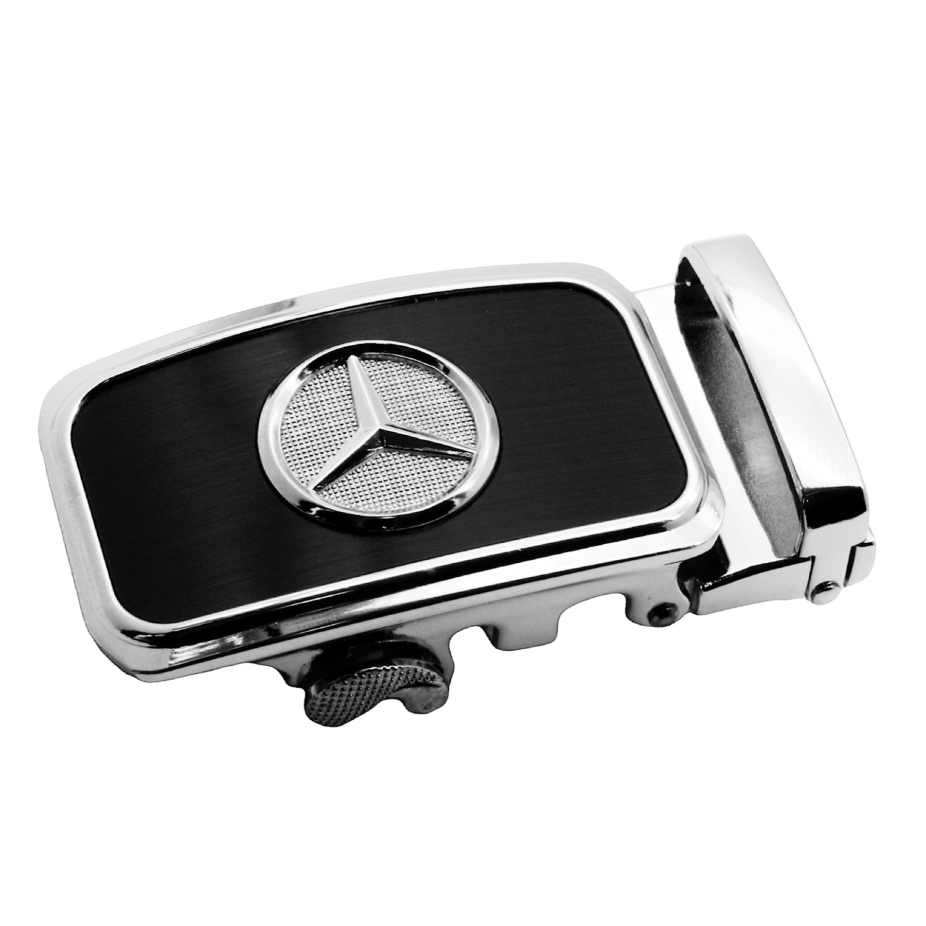 QHA Mens Automatic Sliding Belt Buckle Replacement for Ratchet Leather Belt A36