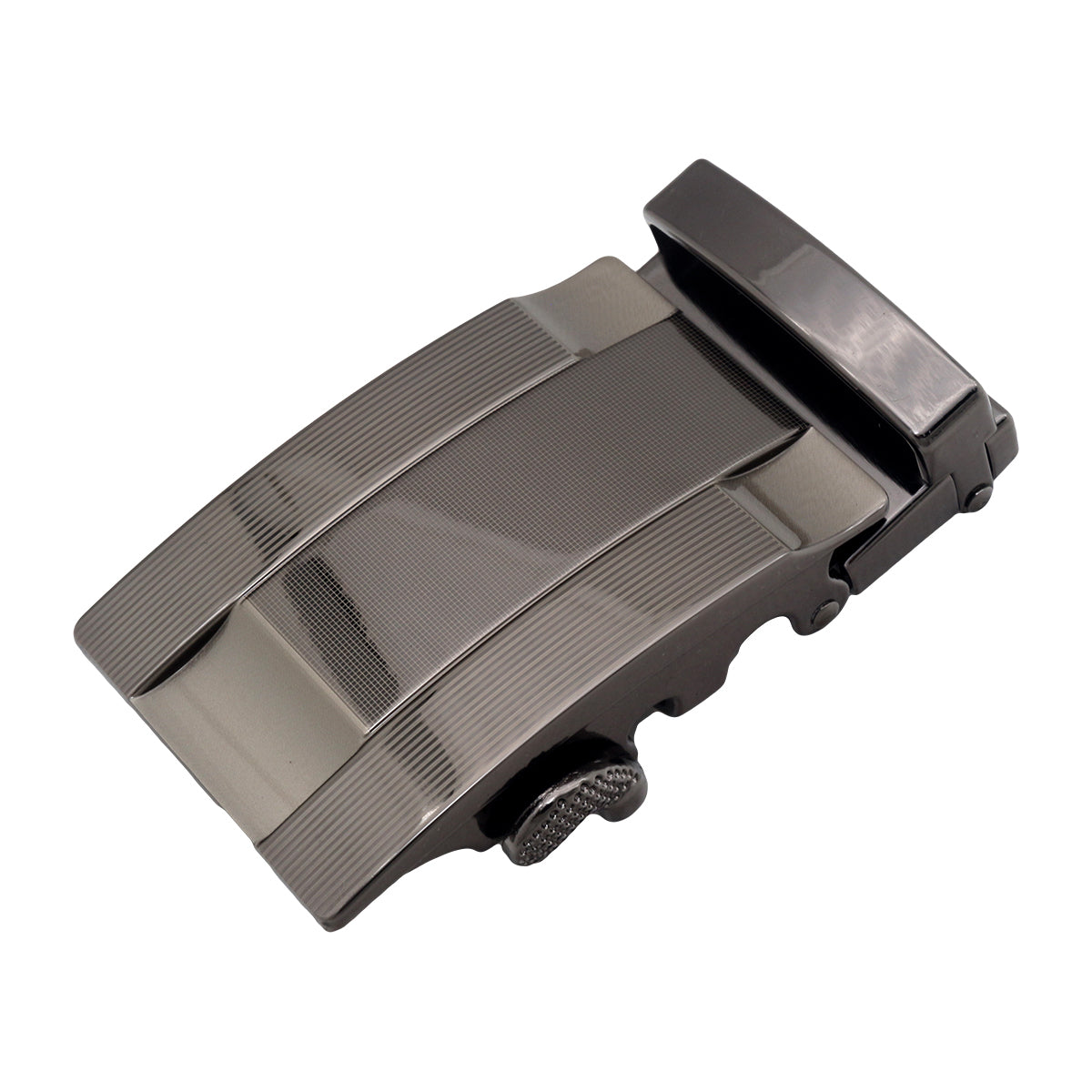 QHA Mens Automatic Sliding Belt Buckle Replacement for Ratchet Leather Belt A38