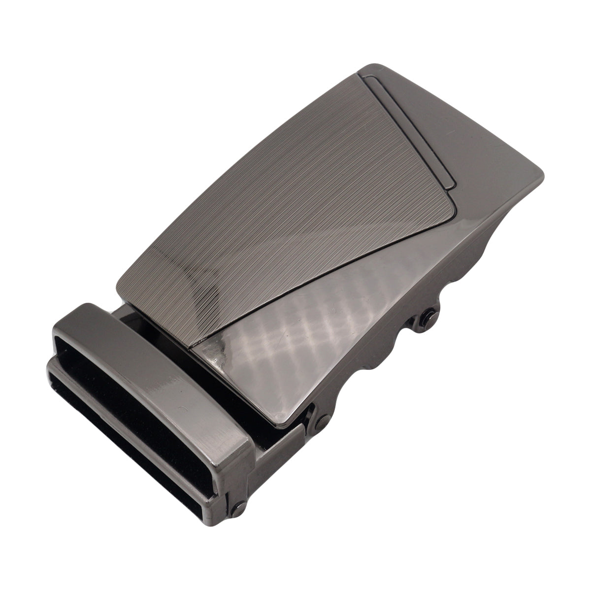 QHA Mens Automatic Sliding Belt Buckle Replacement for Ratchet Leather Belt A39