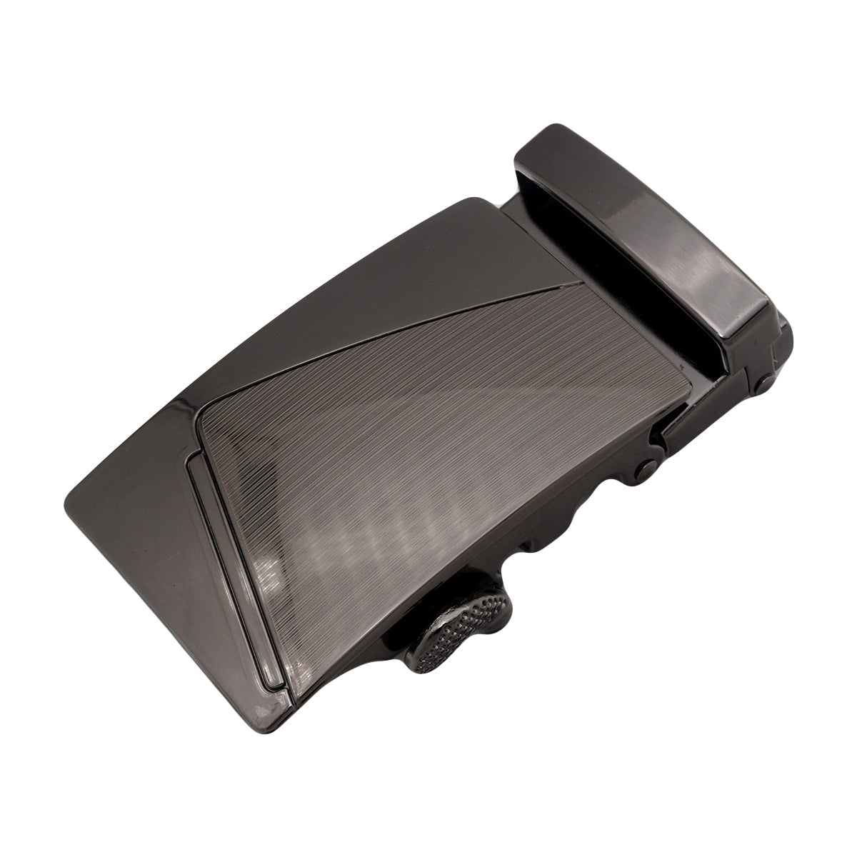 QHA Mens Automatic Sliding Belt Buckle Replacement for Ratchet Leather Belt A39