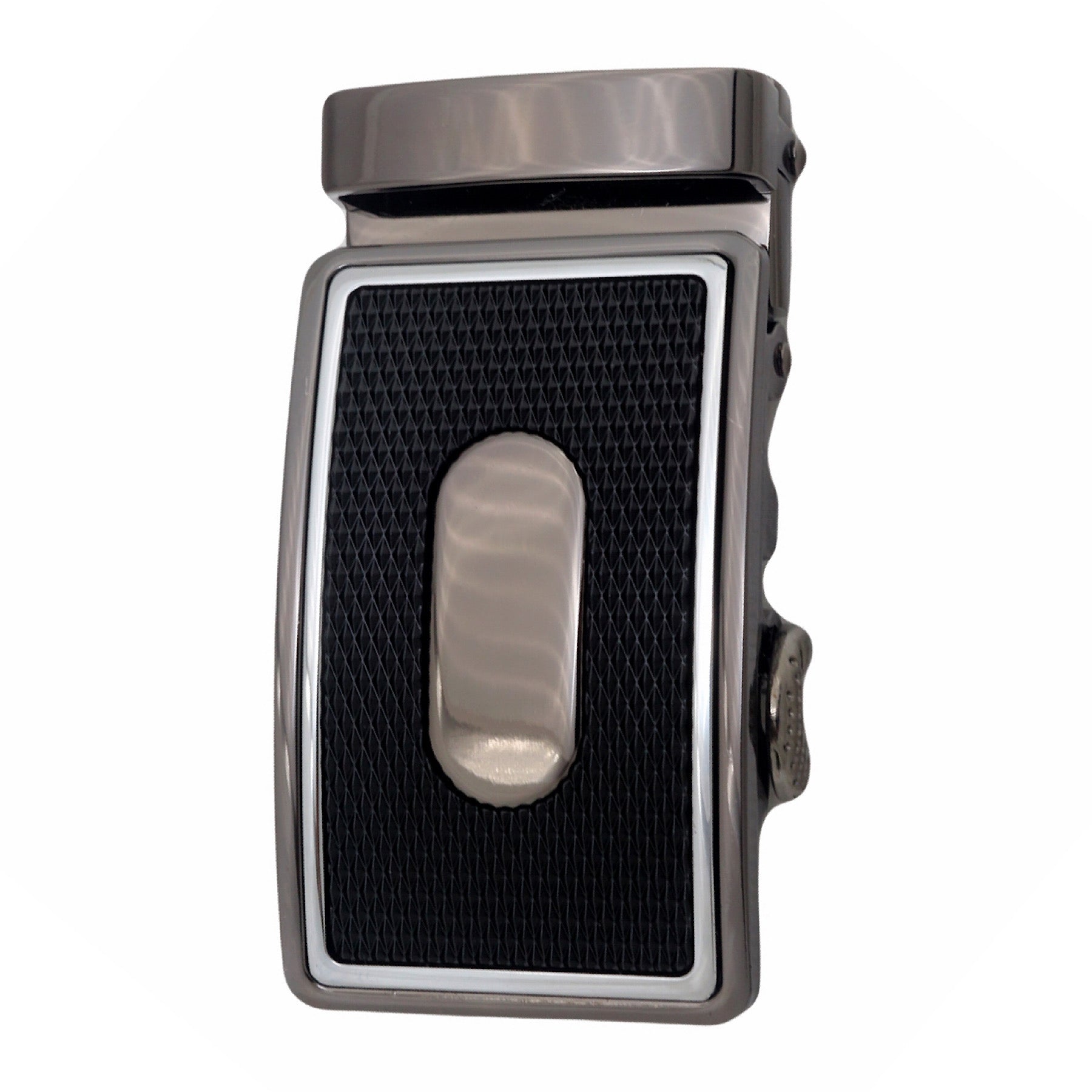 QHA Mens Automatic Sliding Belt Buckle Replacement for Ratchet Leather Belt A41