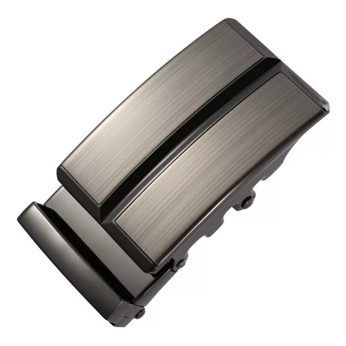 QHA Mens Automatic Sliding Belt Buckle Replacement for Ratchet Leather Belt A44