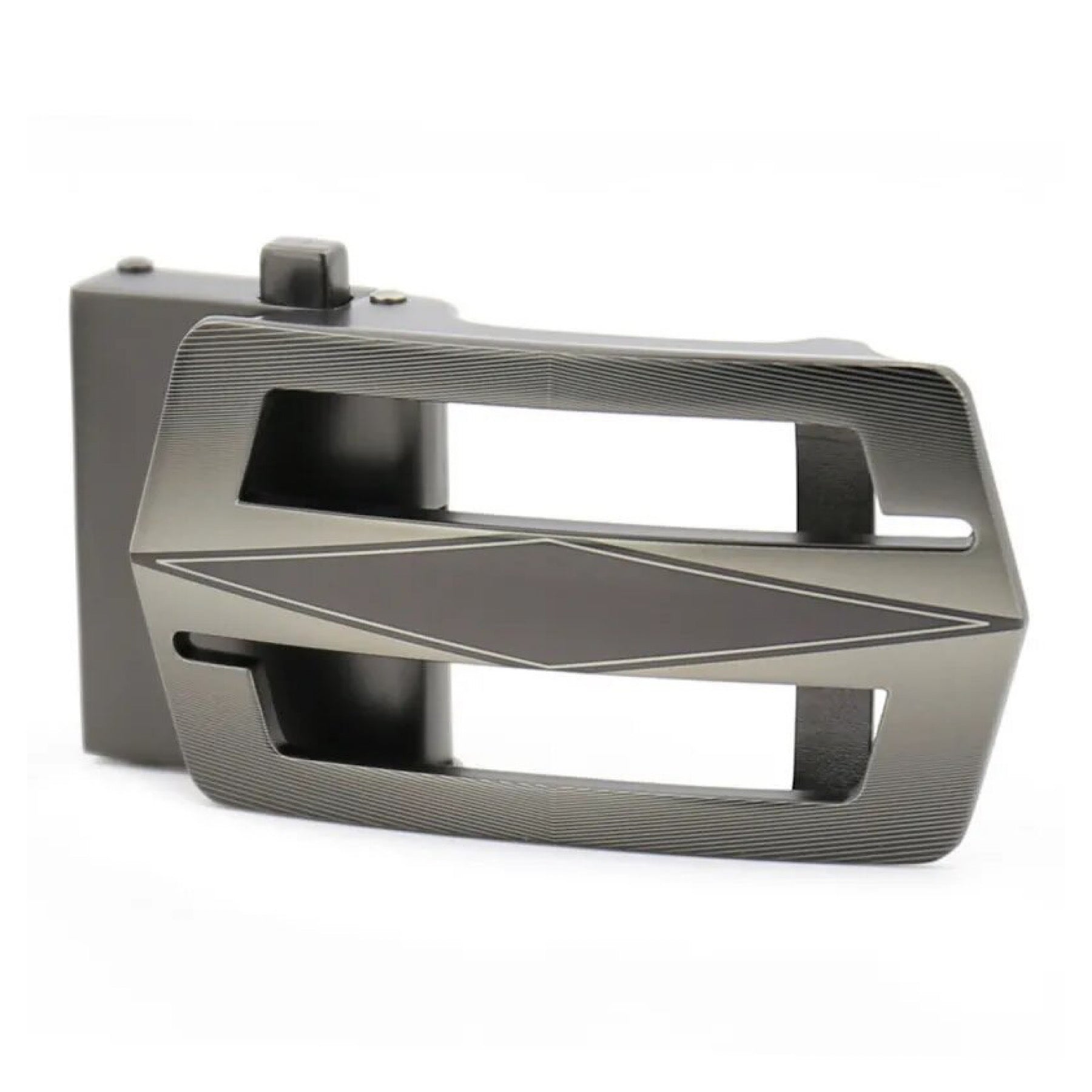 QHA Mens Automatic Sliding Belt Buckle Replacement for Ratchet Leather Belt A45