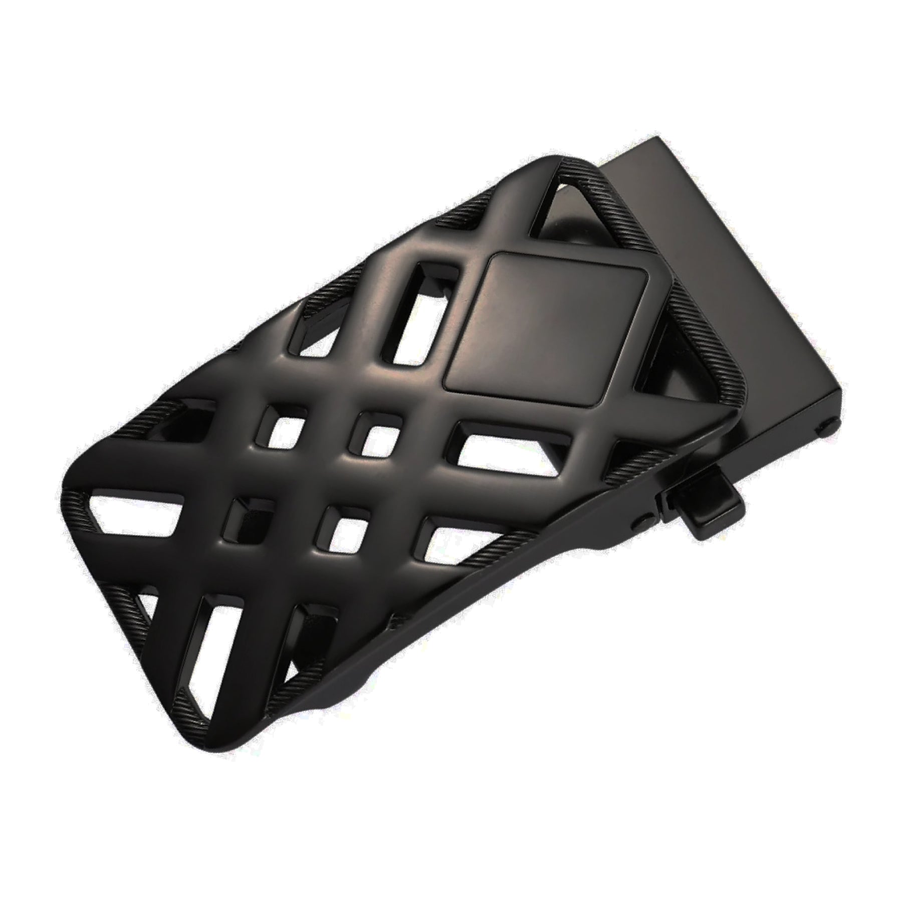 QHA Mens Automatic Sliding Belt Buckle Replacement for Ratchet Leather Belt A47