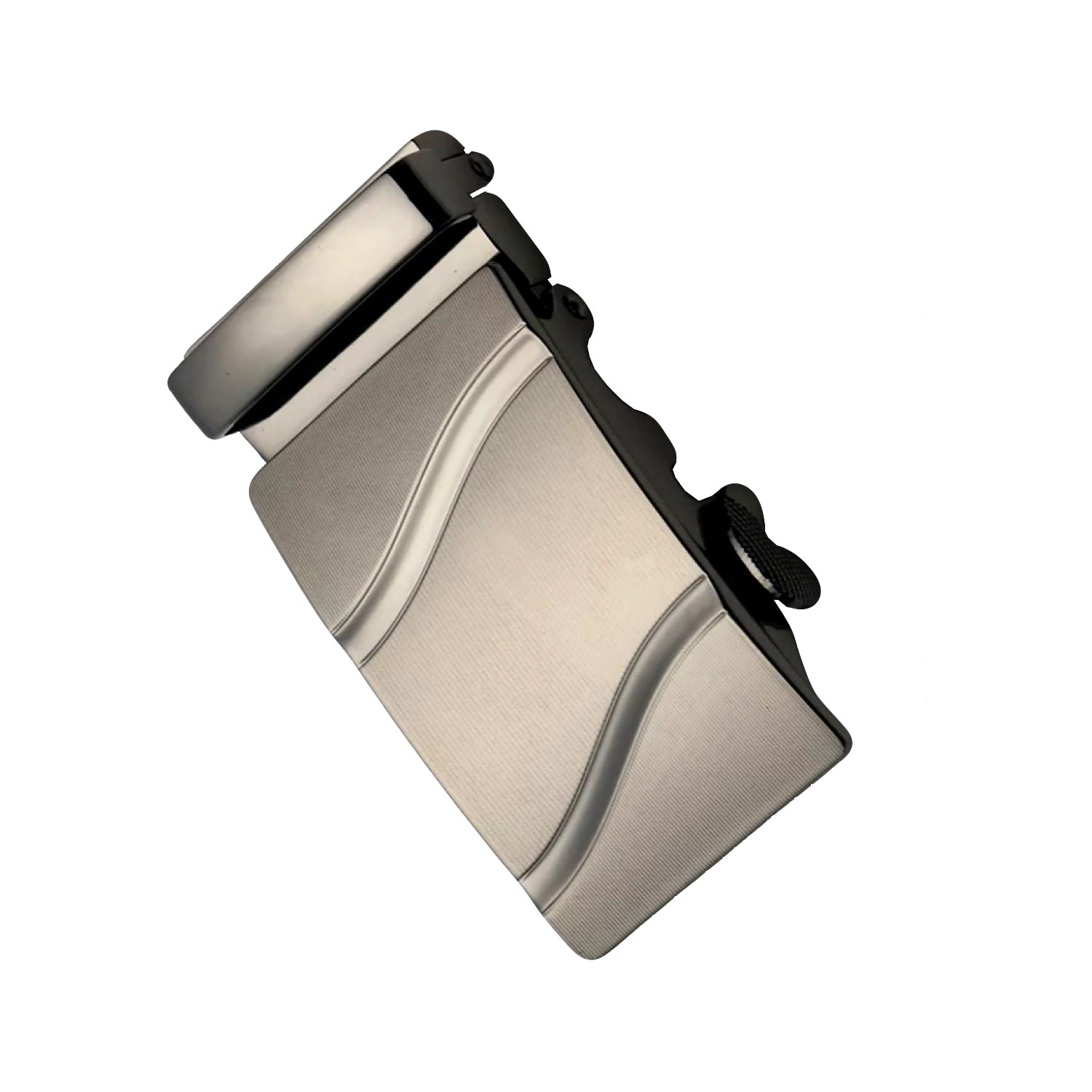 QHA Mens Automatic Sliding Belt Buckle Replacement for Ratchet Leather Belt A53