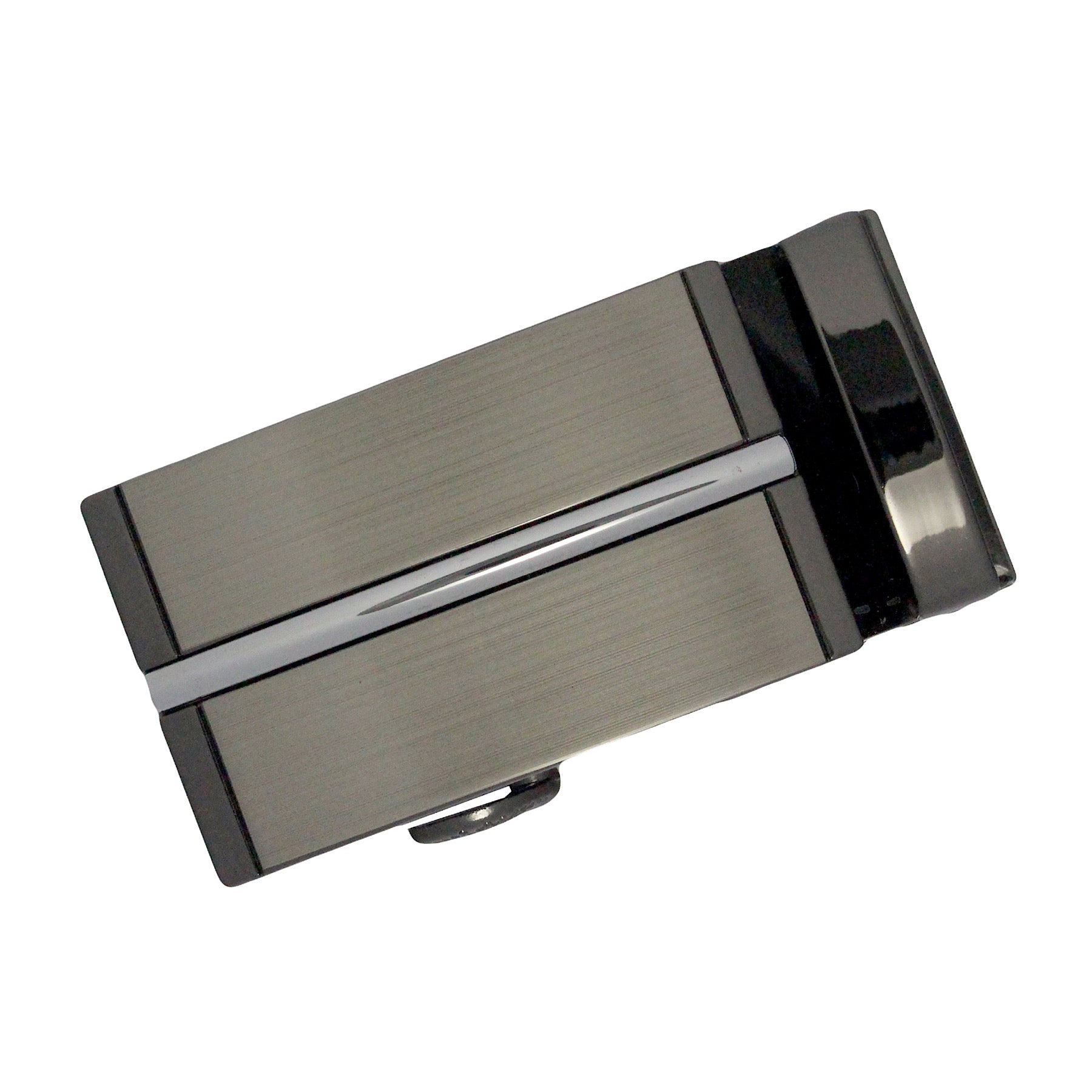 QHA Mens Automatic Sliding Belt Buckle Replacement for Ratchet Leather Belt A55