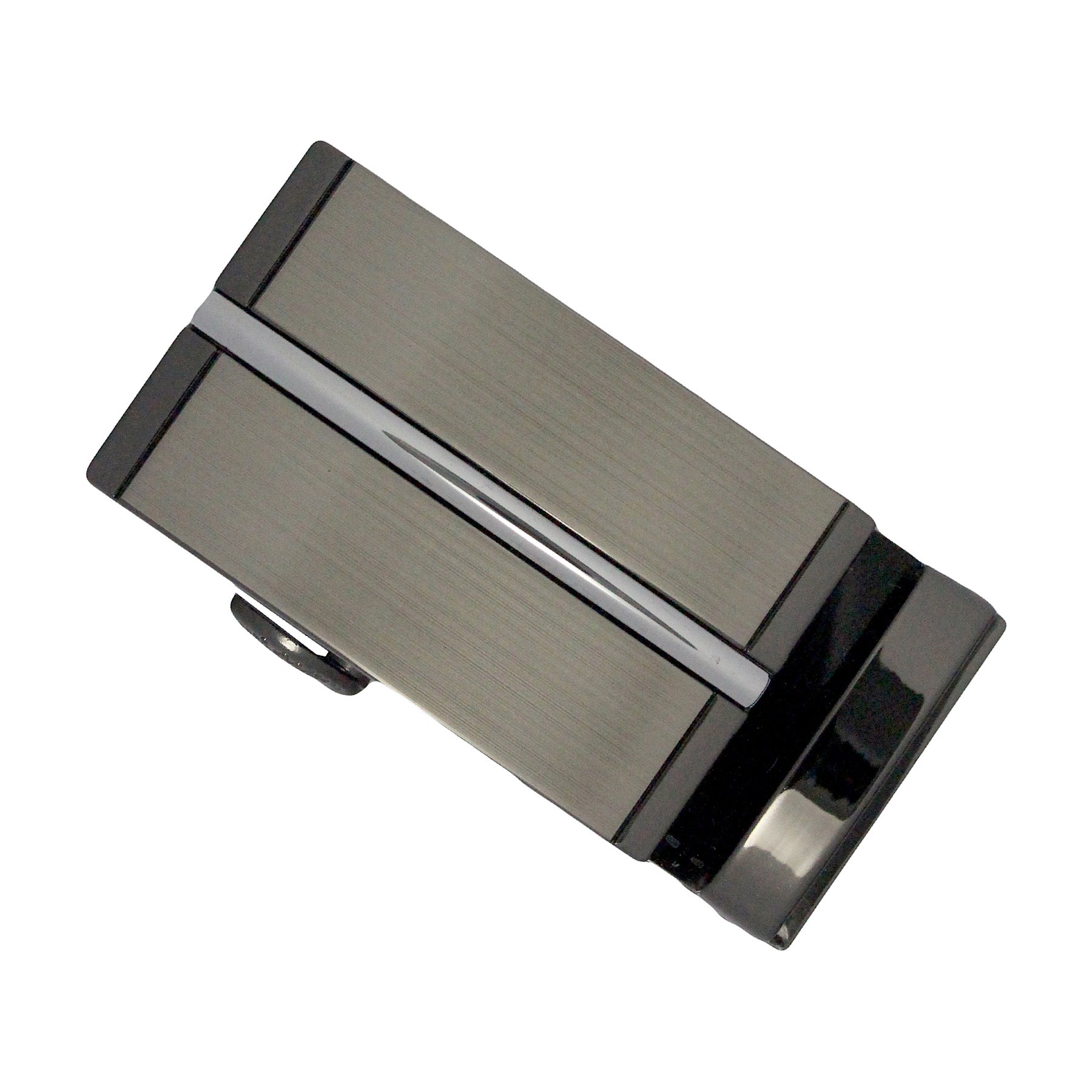 QHA Mens Automatic Sliding Belt Buckle Replacement for Ratchet Leather Belt A55