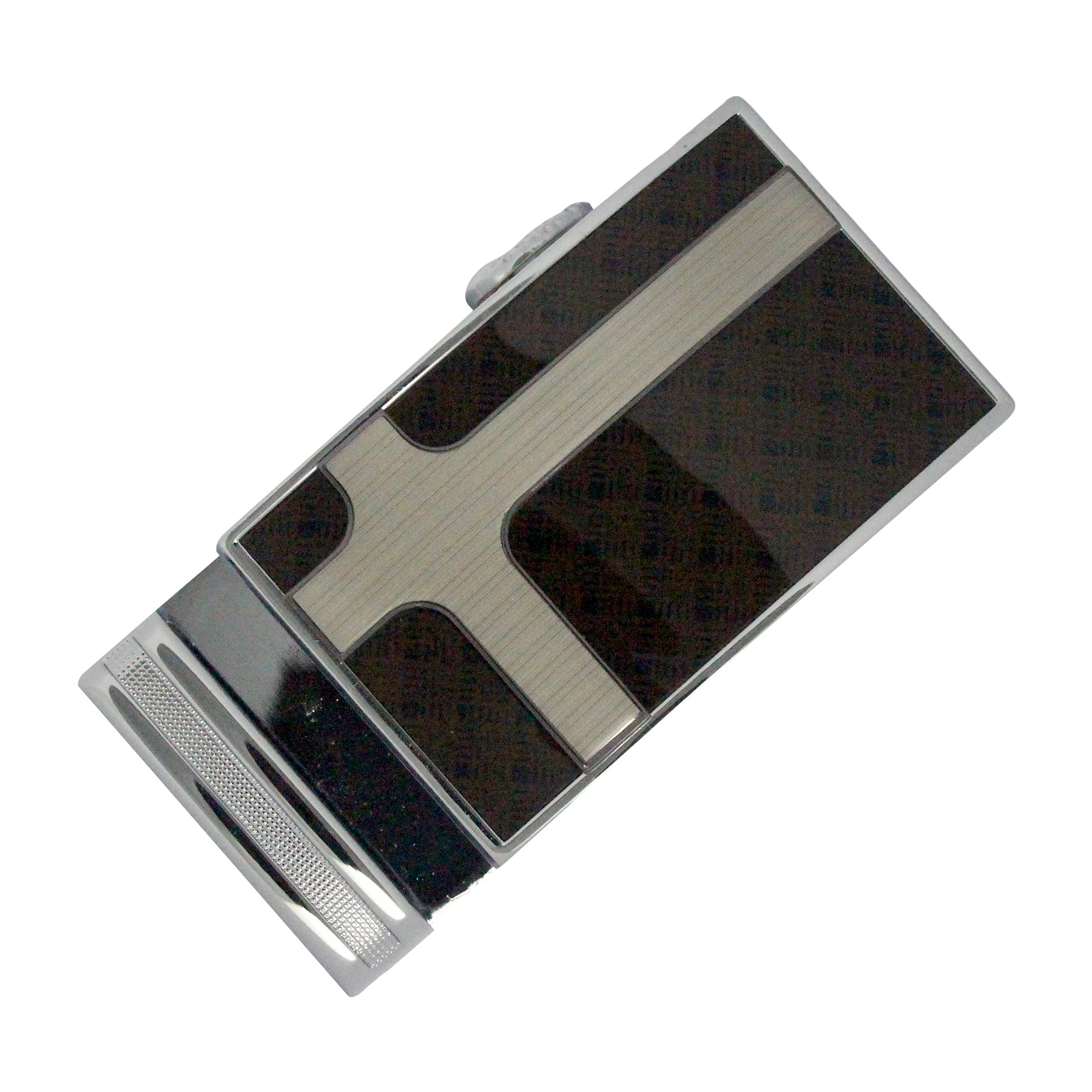 QHA Mens Automatic Sliding Belt Buckle Replacement for Ratchet Leather Belt A57