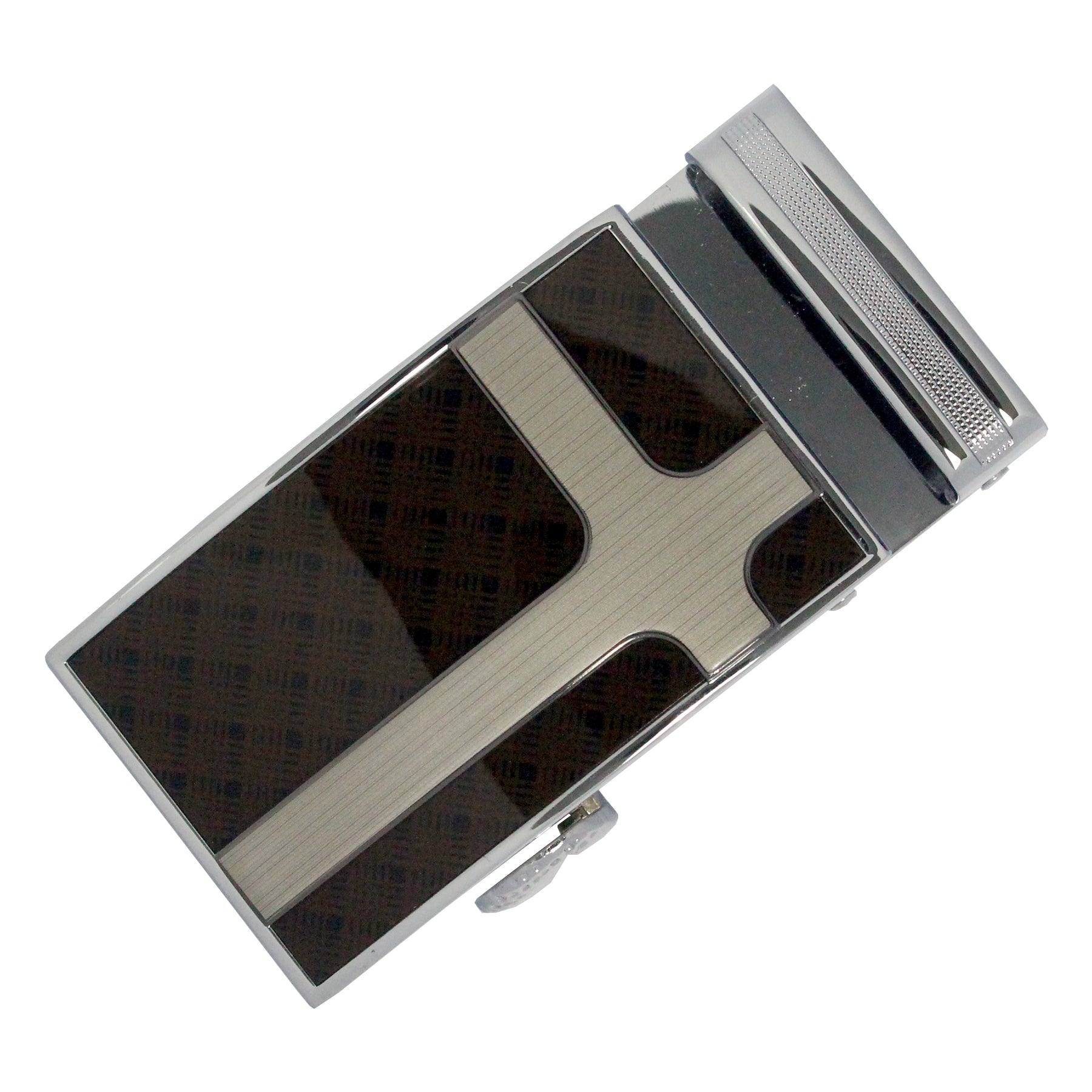 QHA Mens Automatic Sliding Belt Buckle Replacement for Ratchet Leather Belt A57