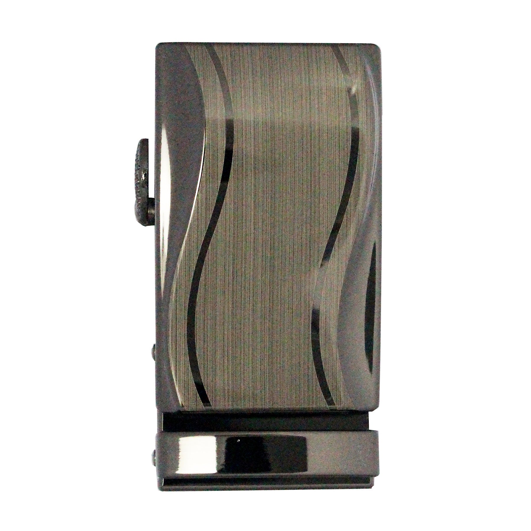 QHA Mens Automatic Sliding Belt Buckle Replacement for Ratchet Leather Belt A58