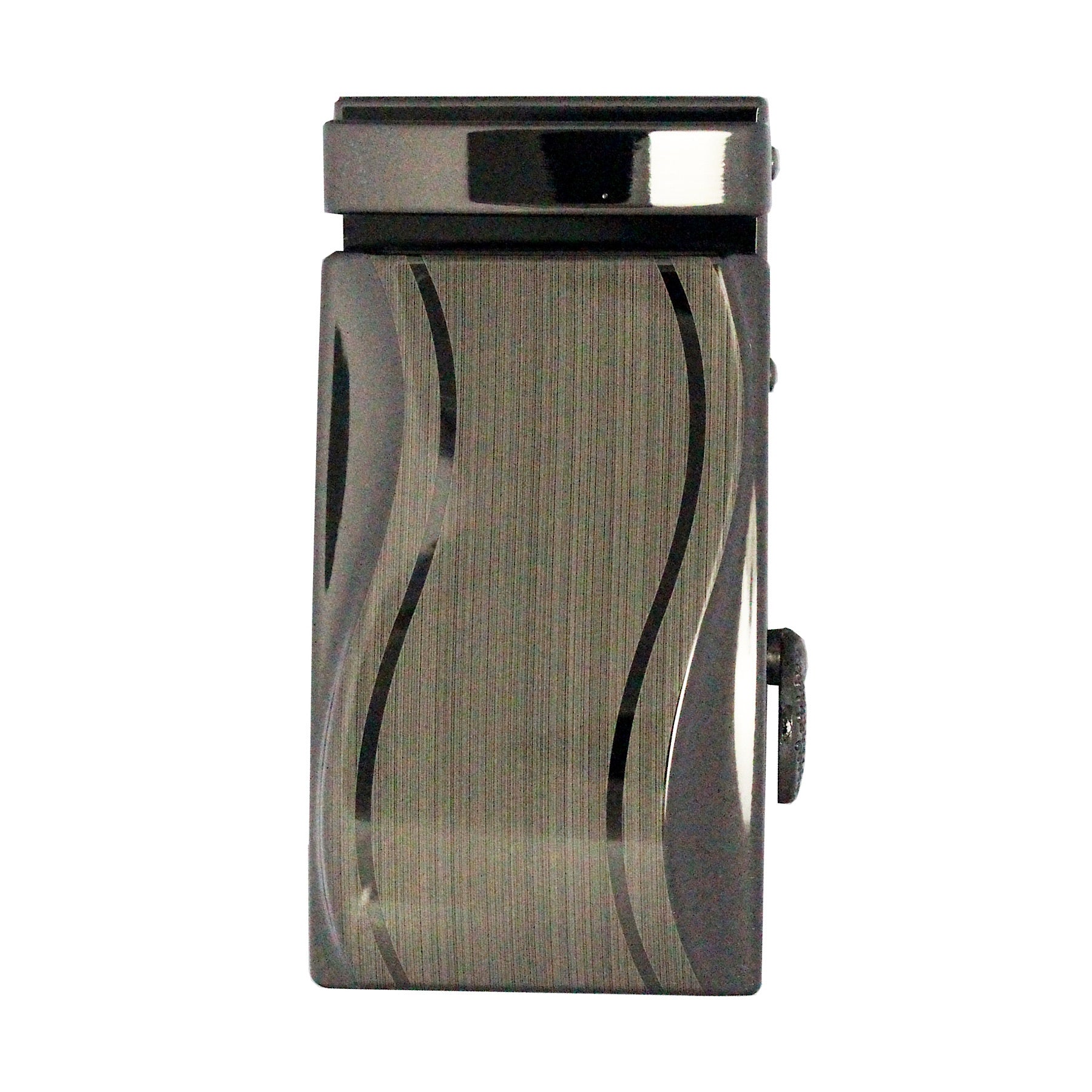 QHA Mens Automatic Sliding Belt Buckle Replacement for Ratchet Leather Belt A58