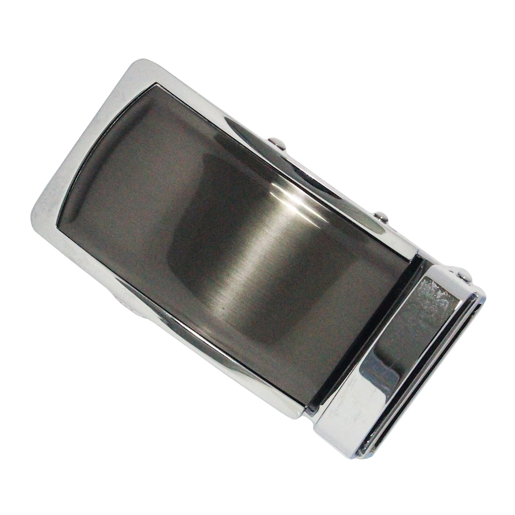 QHA Mens Automatic Sliding Belt Buckle Replacement for Ratchet Leather Belt A59