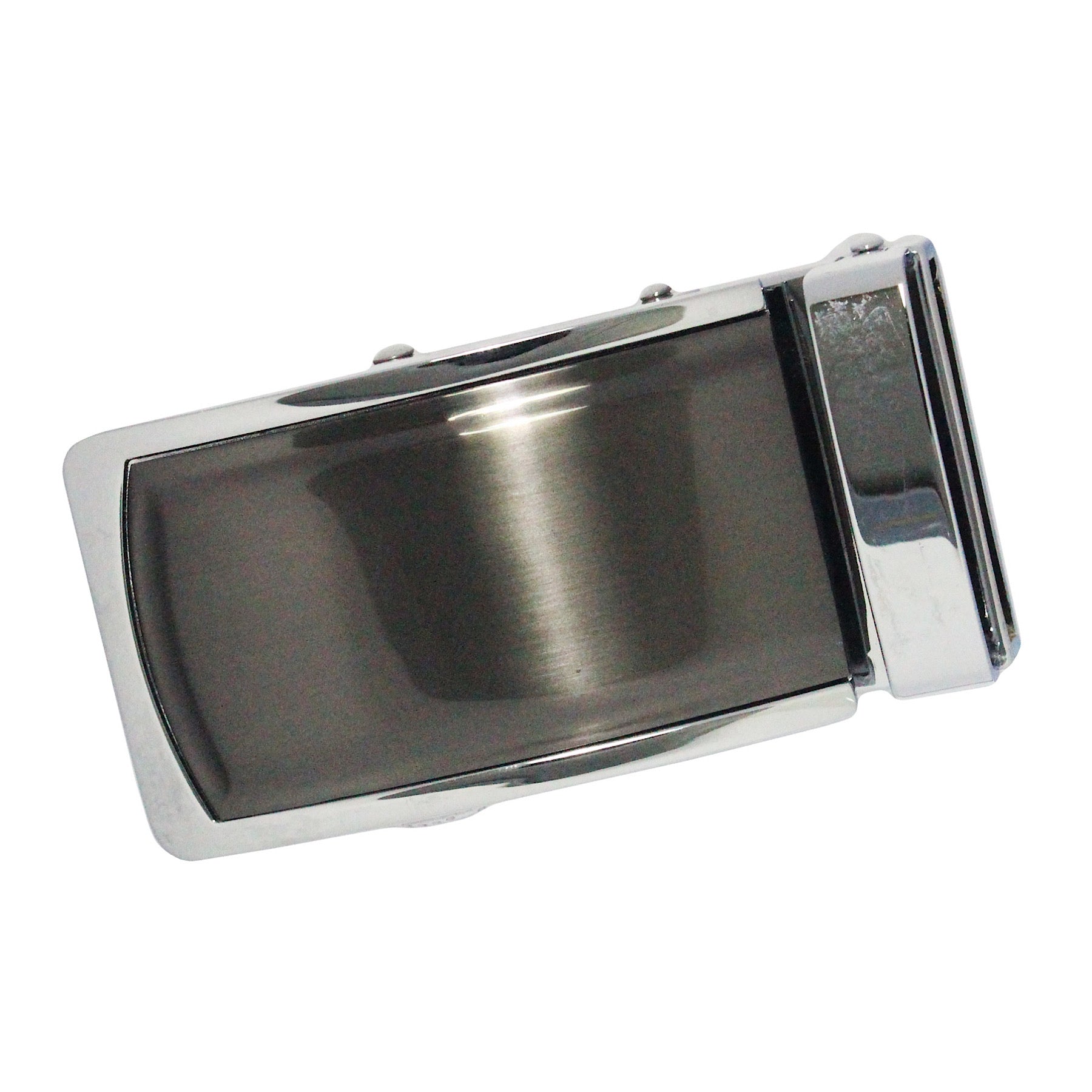 QHA Mens Automatic Sliding Belt Buckle Replacement for Ratchet Leather Belt A59