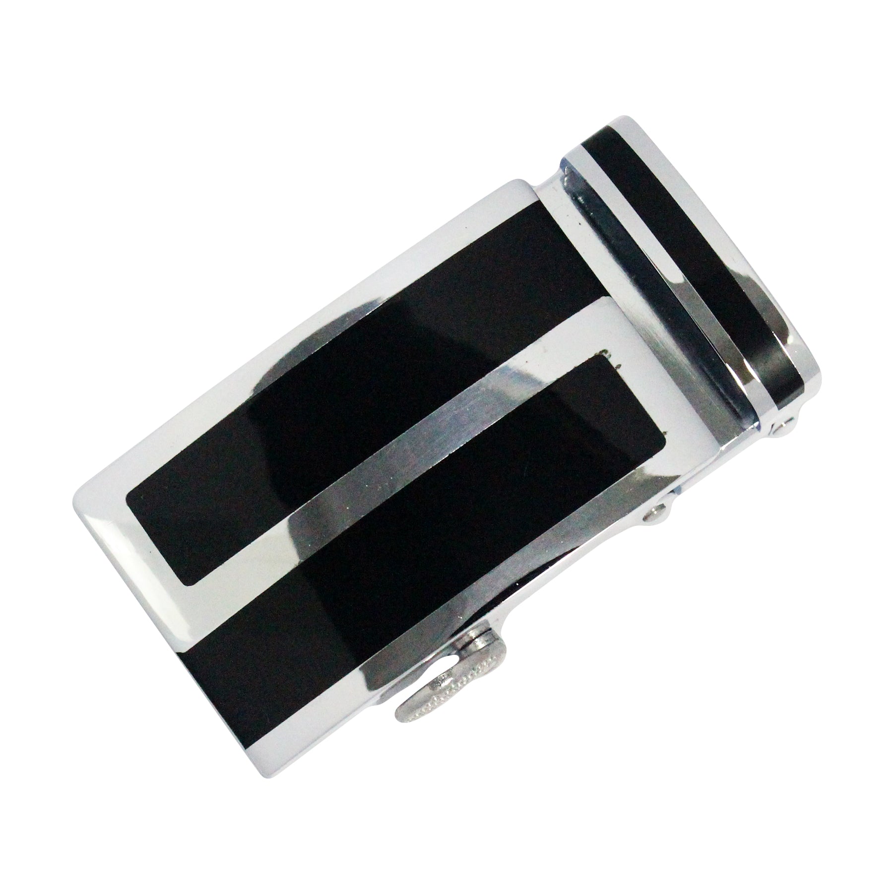 QHA Mens Automatic Sliding Belt Buckle Replacement for Ratchet Leather Belt A60