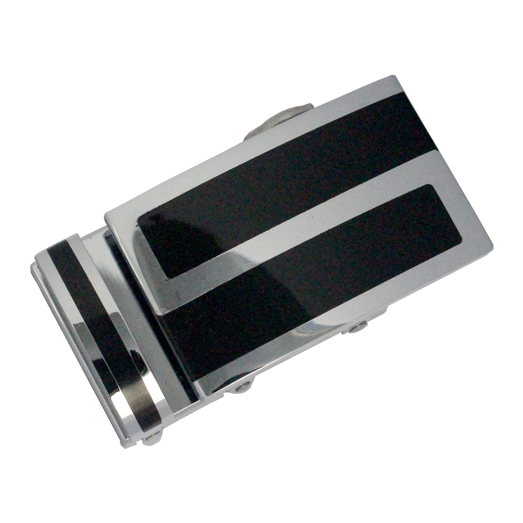 QHA Mens Automatic Sliding Belt Buckle Replacement for Ratchet Leather Belt A60