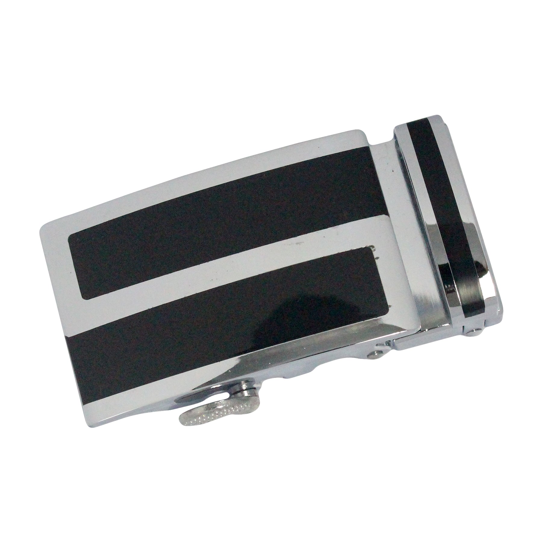 QHA Mens Automatic Sliding Belt Buckle Replacement for Ratchet Leather Belt A60