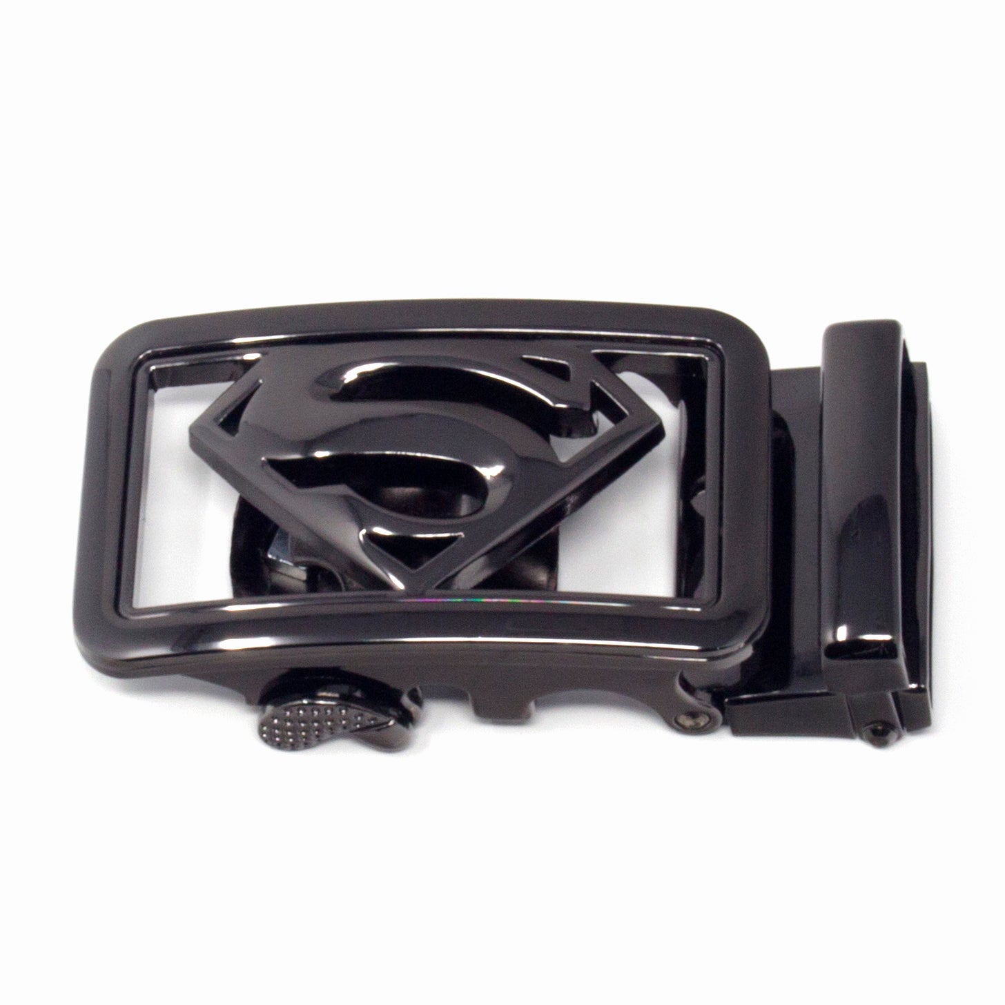 QHA Mens Automatic Sliding Belt Buckle Replacement for Ratchet Leather Belt A63