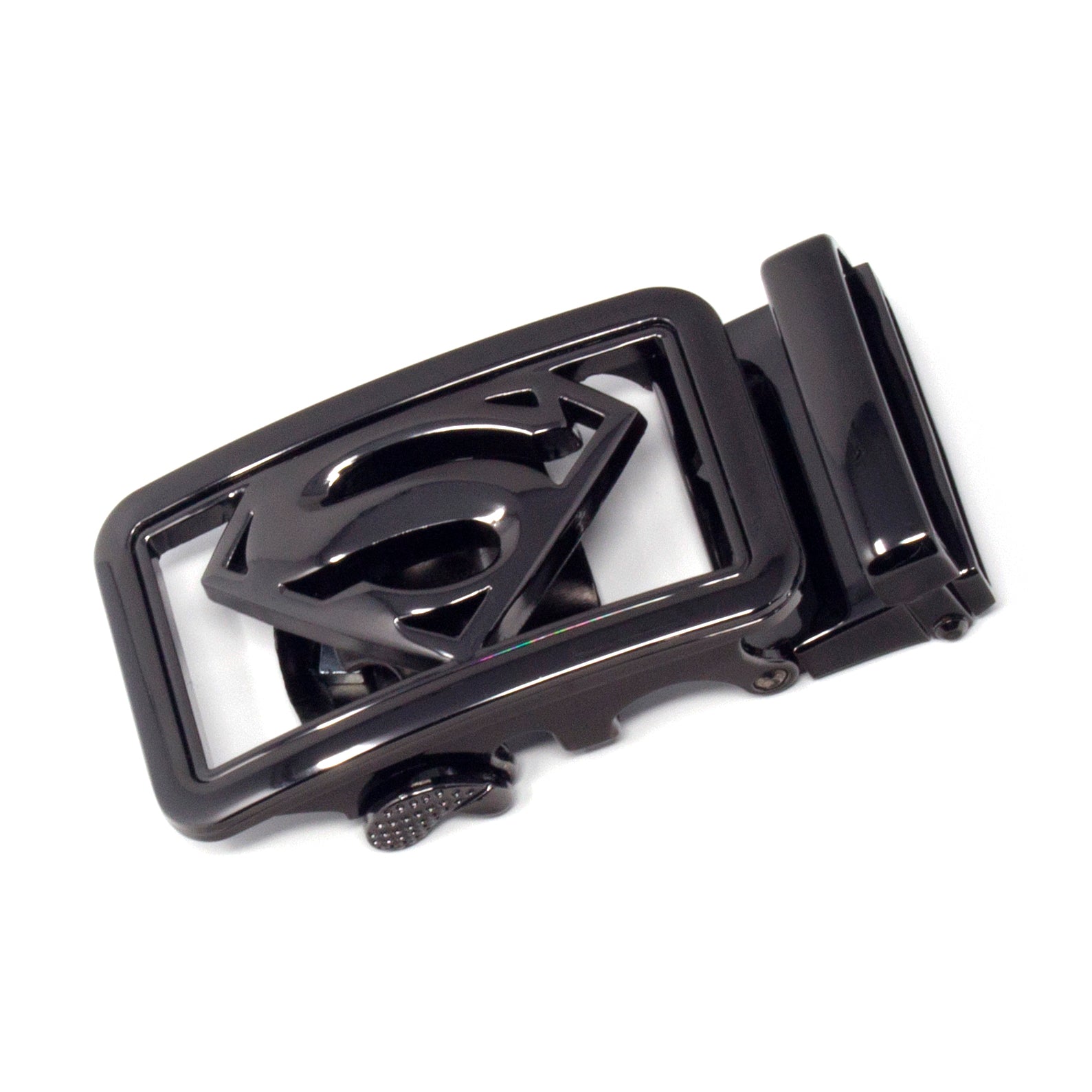 QHA Mens Automatic Sliding Belt Buckle Replacement for Ratchet Leather Belt A63