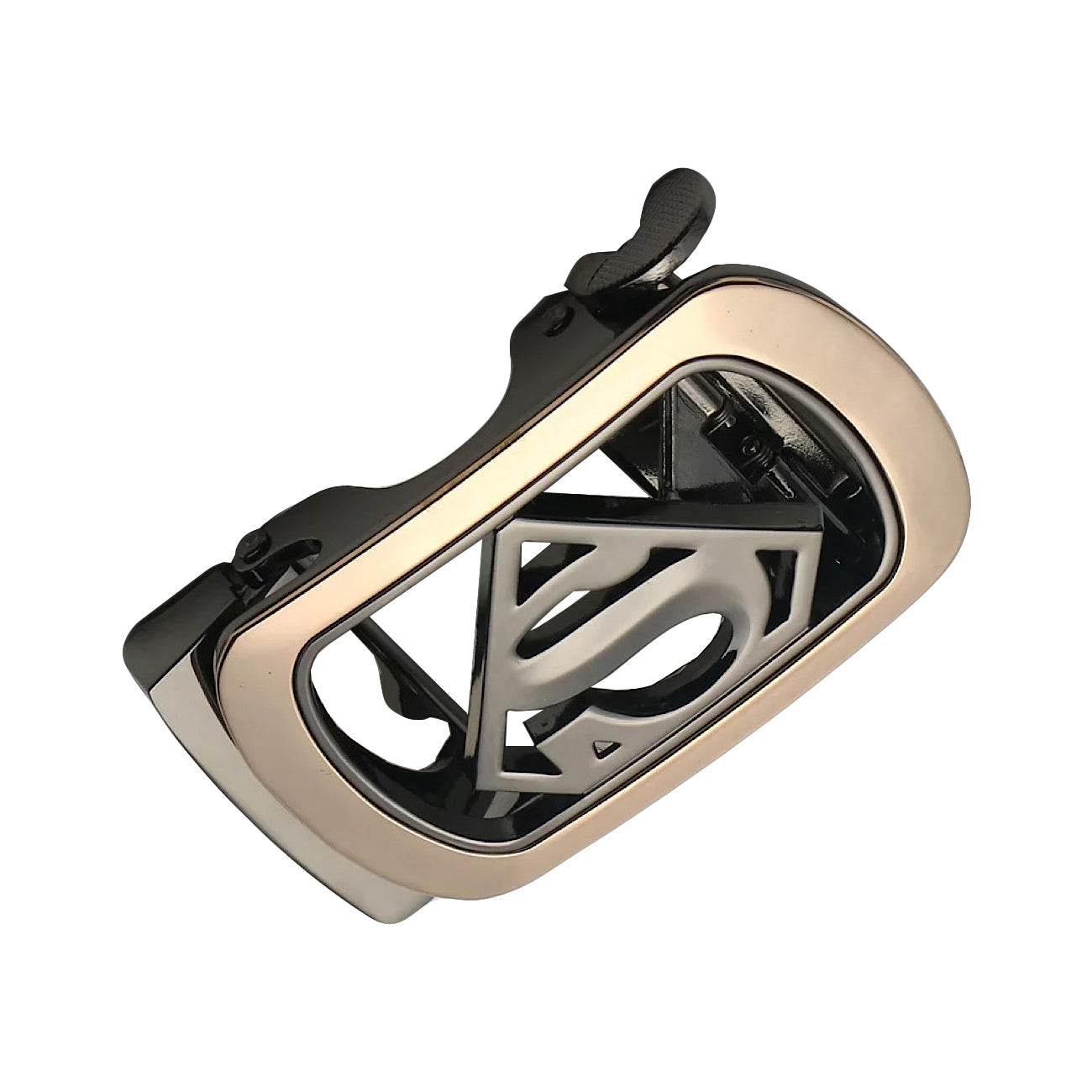 QHA Mens Automatic Sliding Belt Buckle Replacement for Ratchet Leather Belt A69