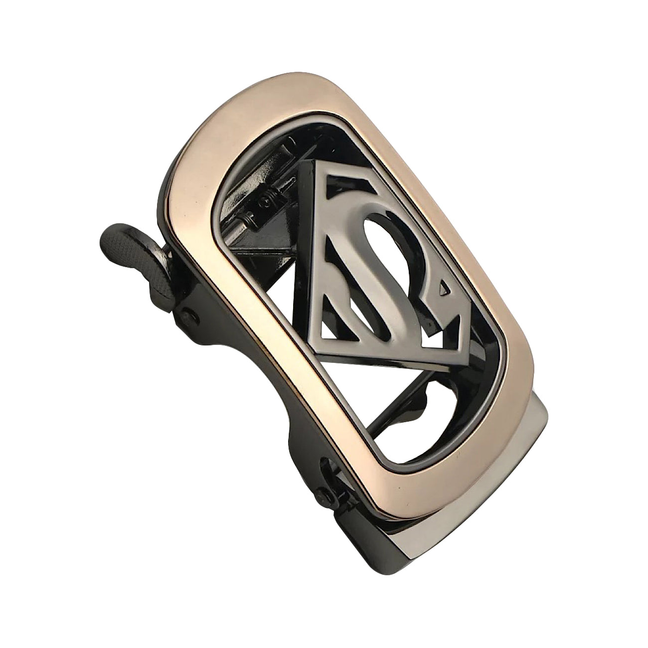 QHA Mens Automatic Sliding Belt Buckle Replacement for Ratchet Leather Belt A65