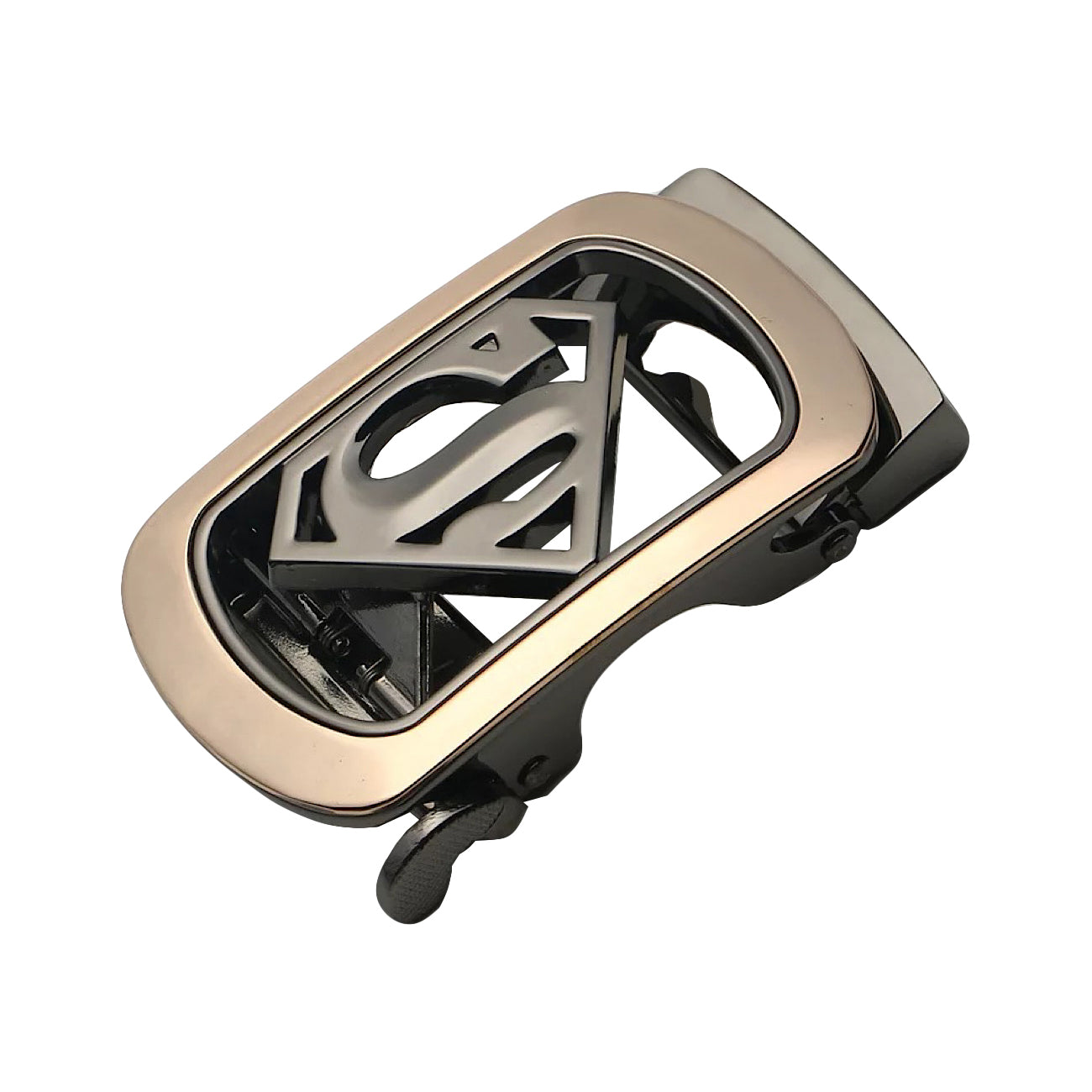 QHA Mens Automatic Sliding Belt Buckle Replacement for Ratchet Leather Belt A65