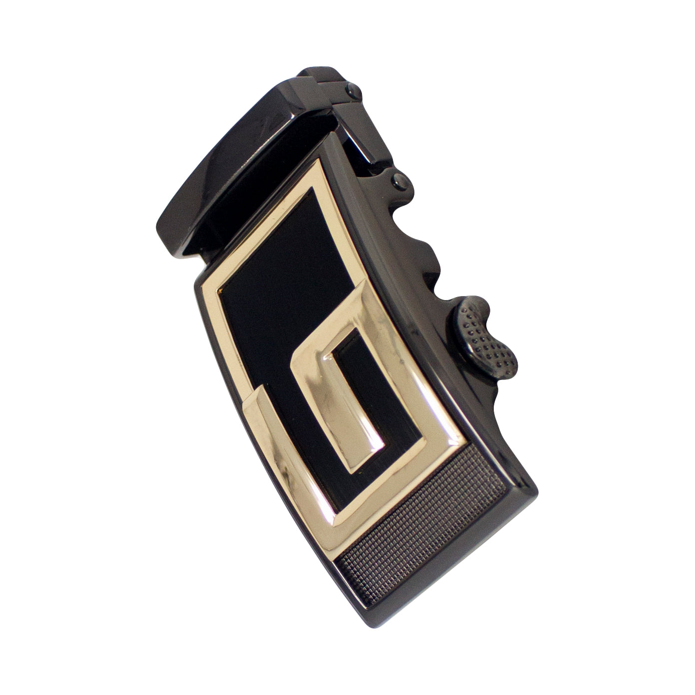 QHA Mens Automatic Sliding Belt Buckle Replacement for Ratchet Leather Belt A74