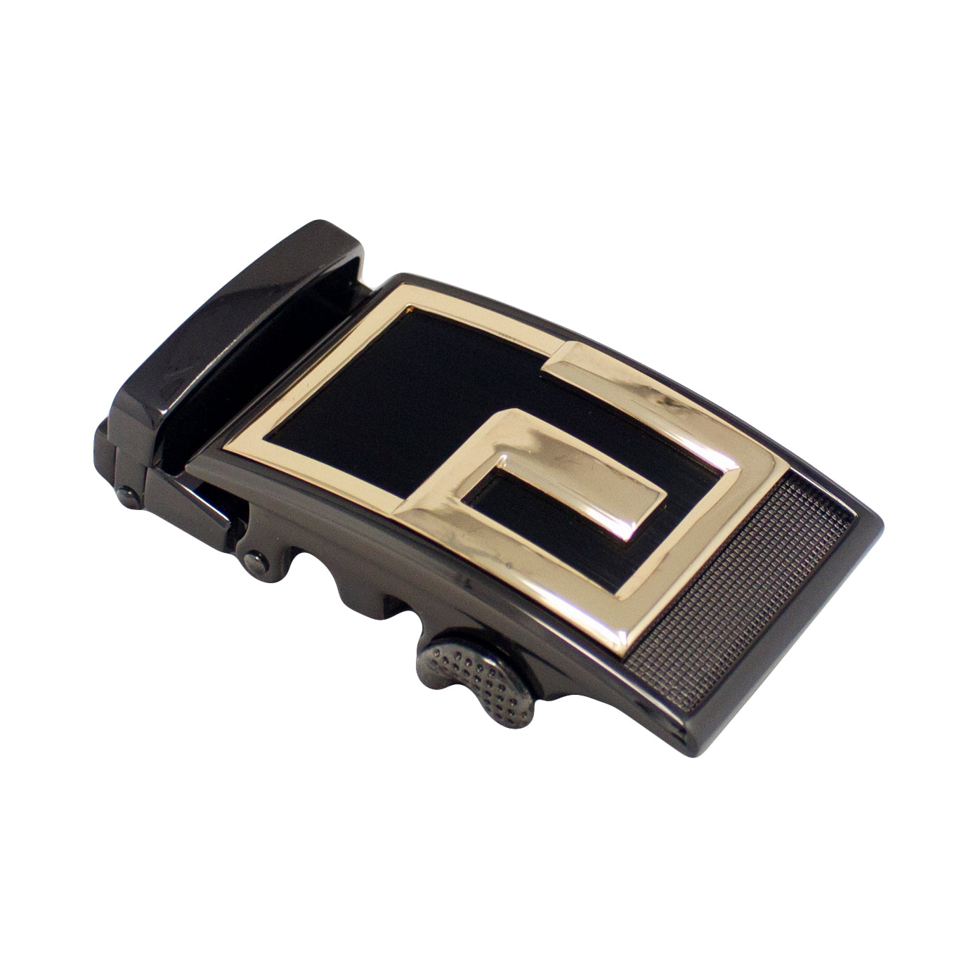 QHA Mens Automatic Sliding Belt Buckle Replacement for Ratchet Leather Belt A74