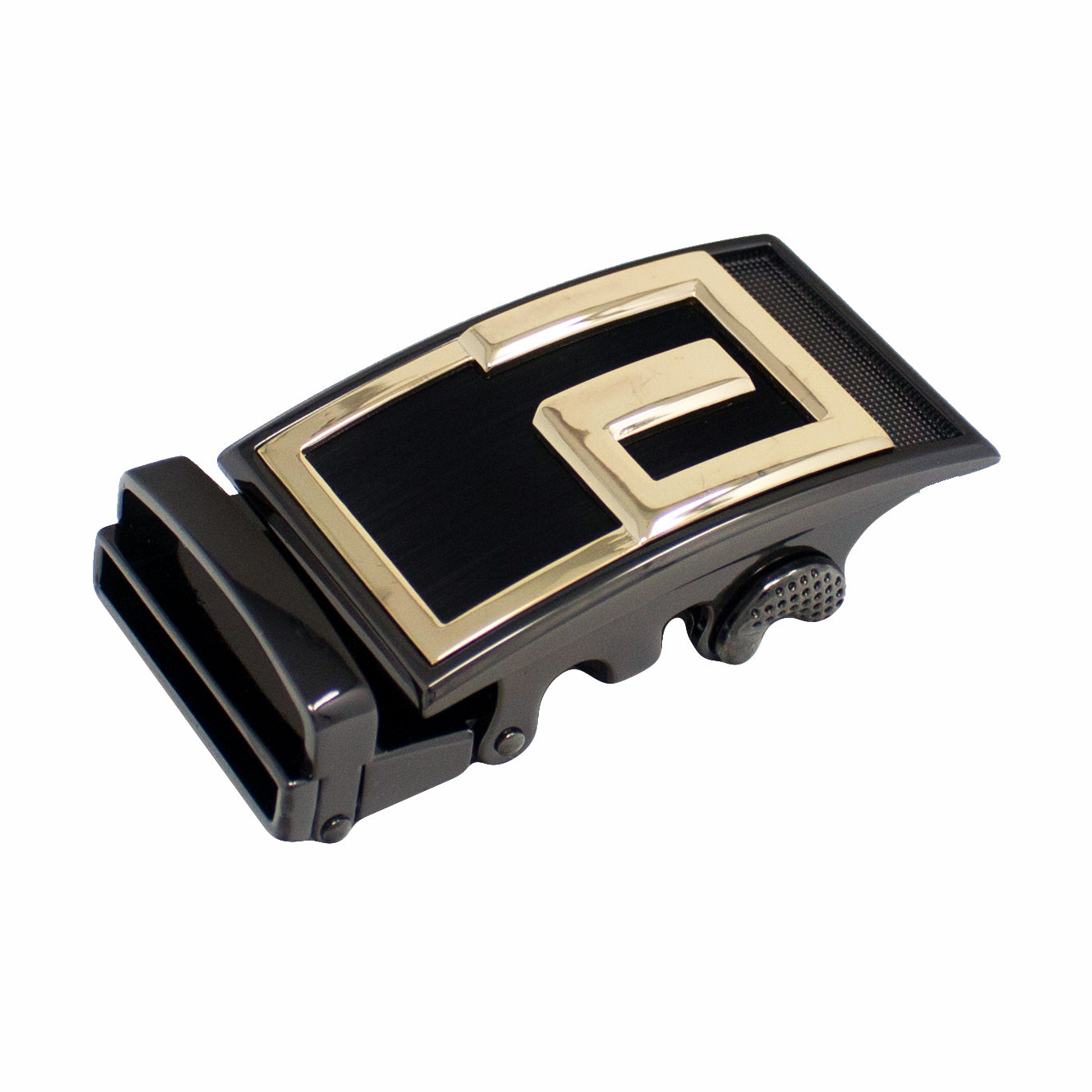 QHA Mens Automatic Sliding Belt Buckle Replacement for Ratchet Leather Belt A74