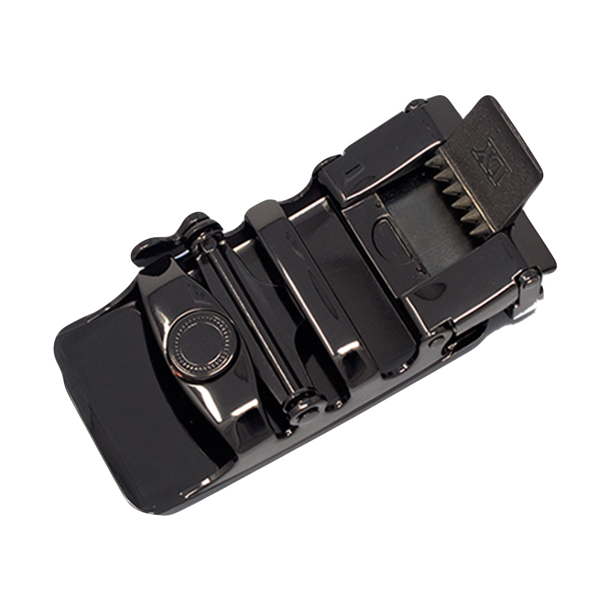 QHA Mens Automatic Sliding Belt Buckle Replacement for Ratchet Leather Belt A74