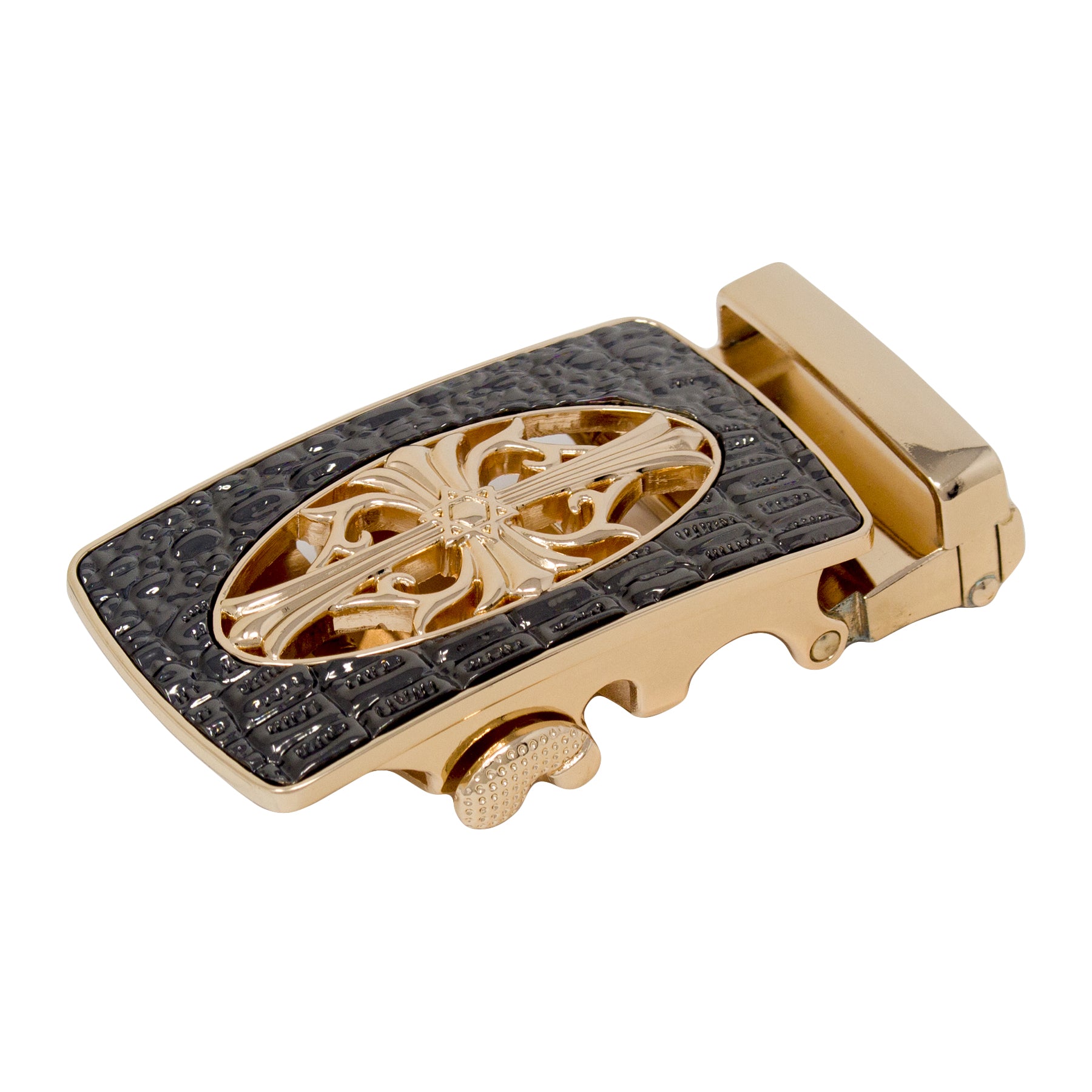 QHA Mens Automatic Belt Buckle For 35mm Wide Ratchet Belts Q98A77
