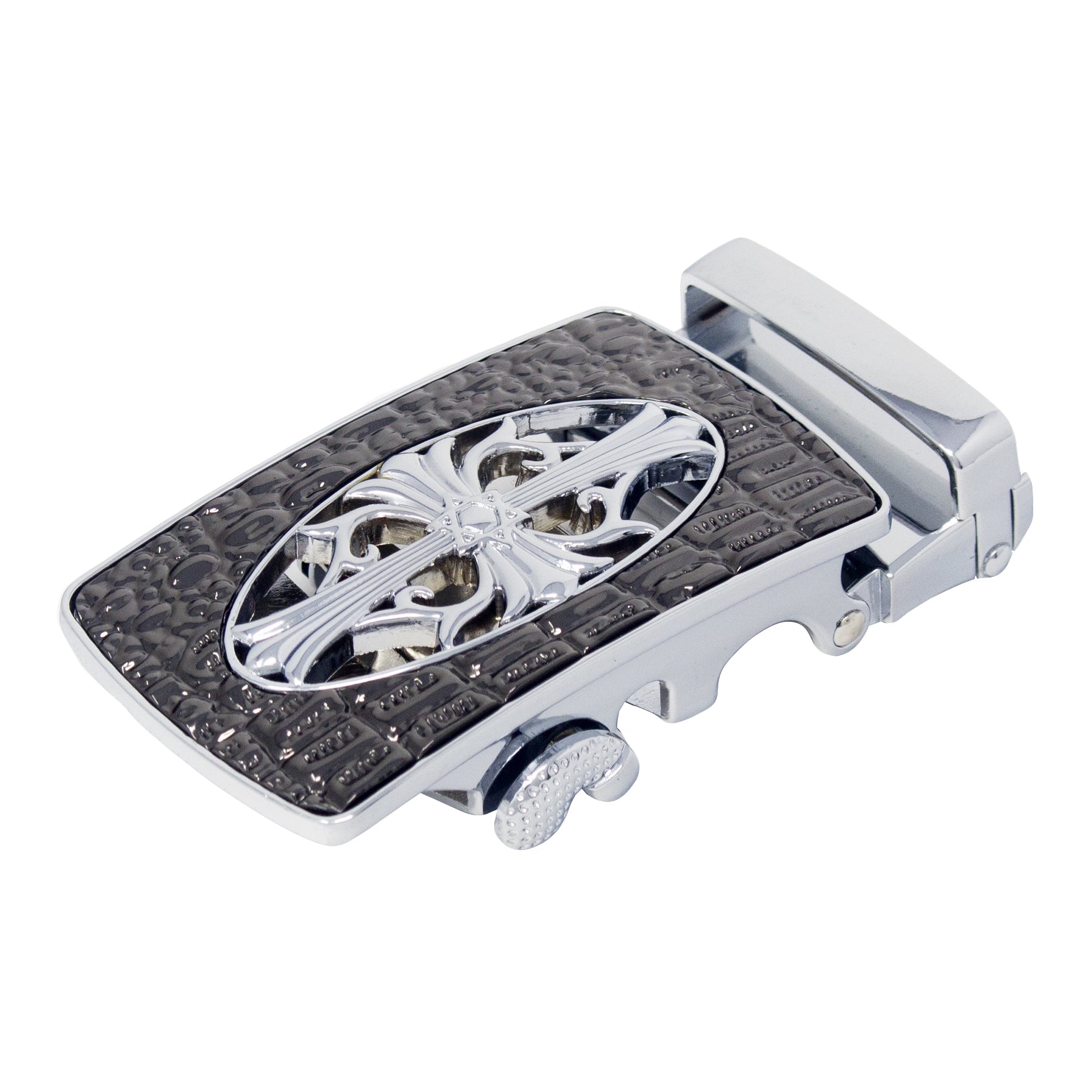 QHA Mens Automatic Belt Buckle For 35mm Wide Ratchet Belts Q98A78