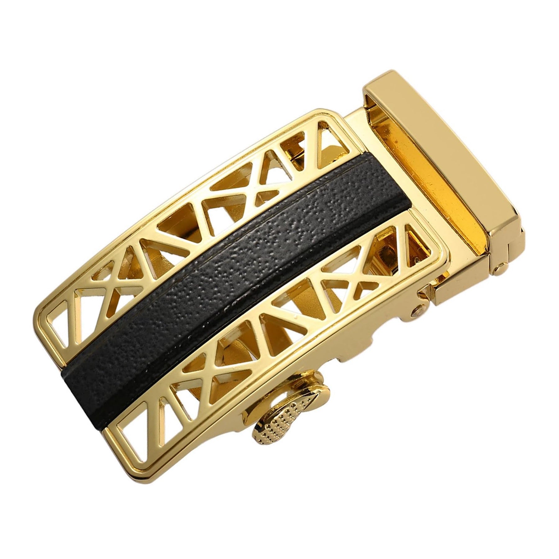 QHA Mens Automatic Belt Buckle For 35mm Wide Ratchet Belts Q98A83
