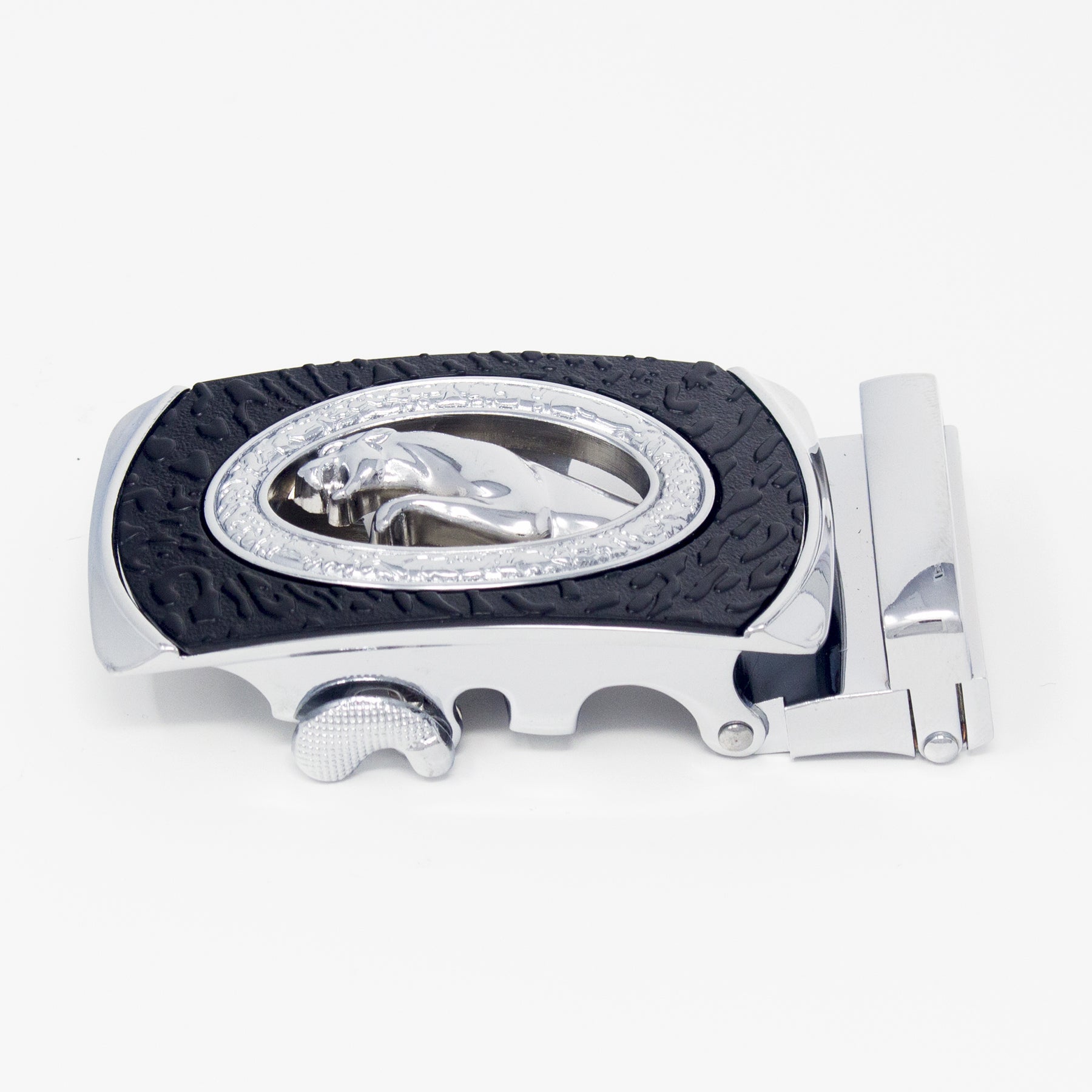 QHA Mens Automatic Sliding Belt Buckle Replacement for Ratchet Leather Belt A85