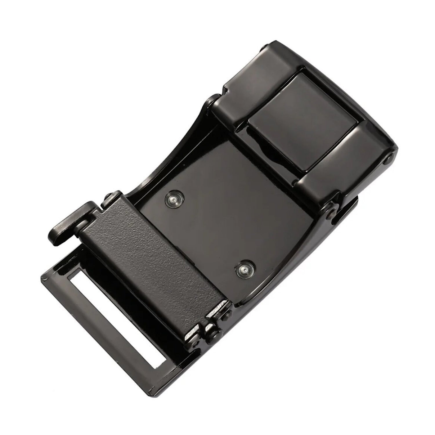 QHA Mens Automatic Sliding Belt Buckle Replacement for Ratchet Leather Belt A87