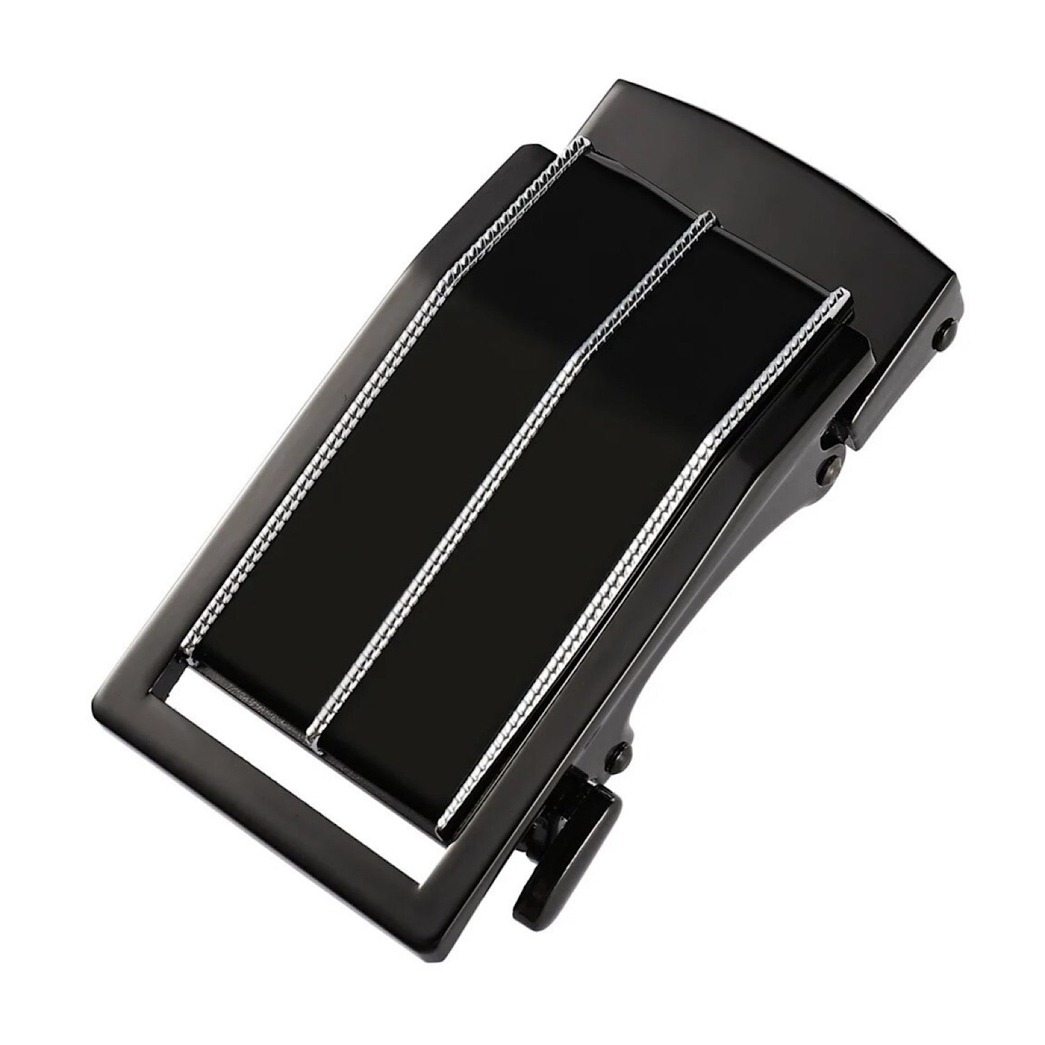 Mens Automatic Sliding Belt Buckle Replacement for Ratchet Leather Belts A87