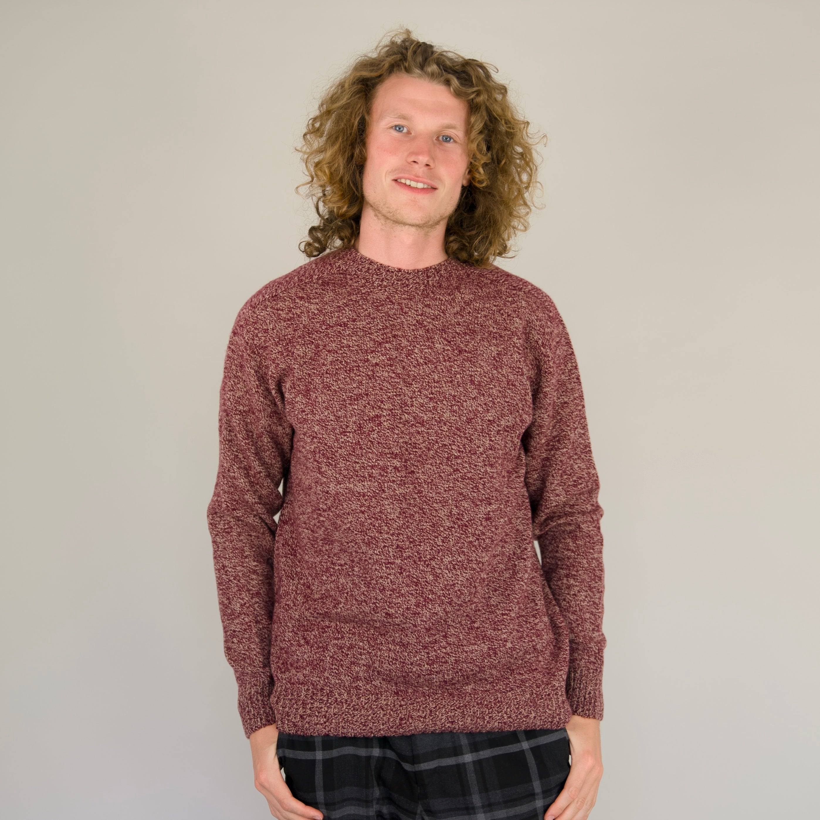 Lambswool - Oxford - Ruby