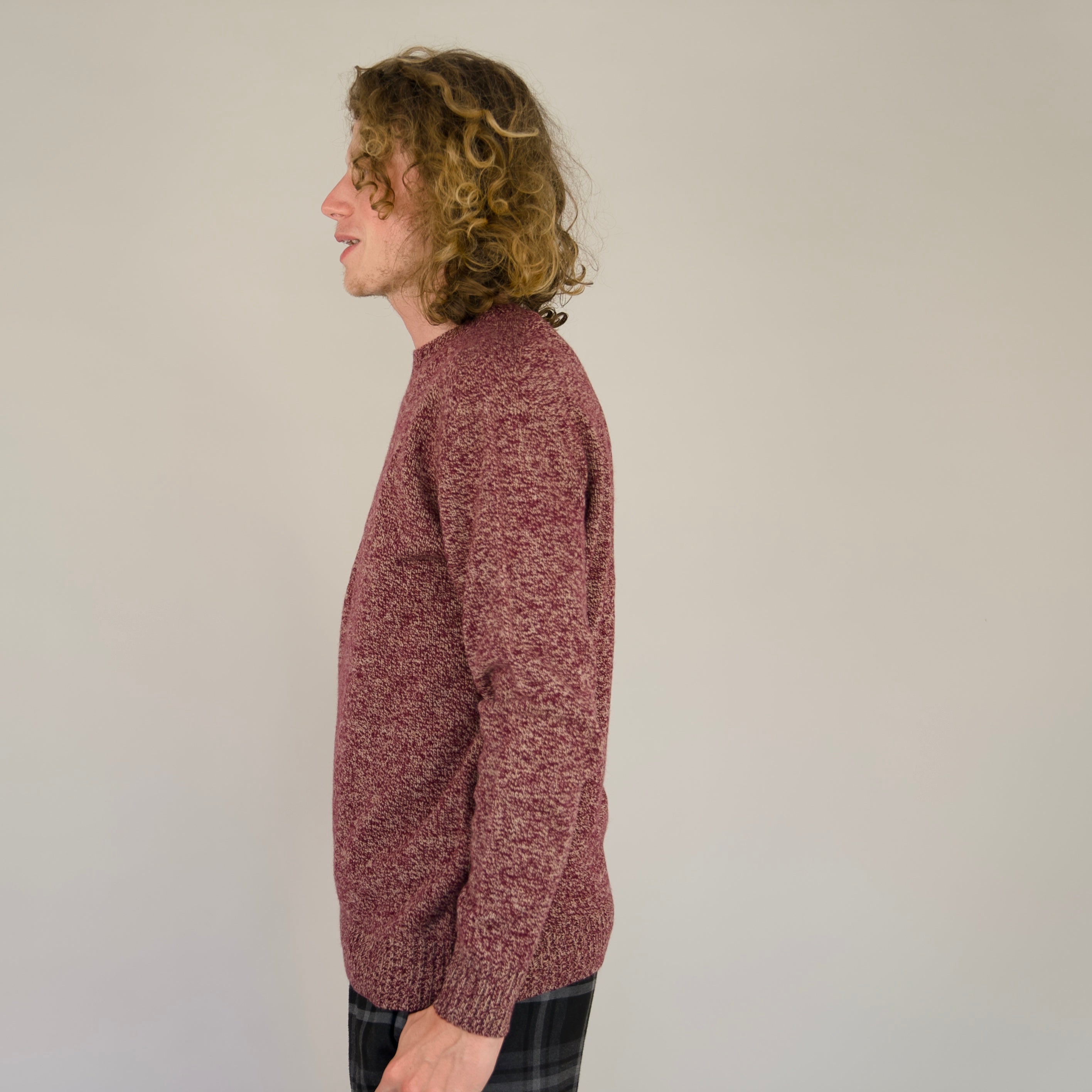 Lambswool - Oxford - Ruby