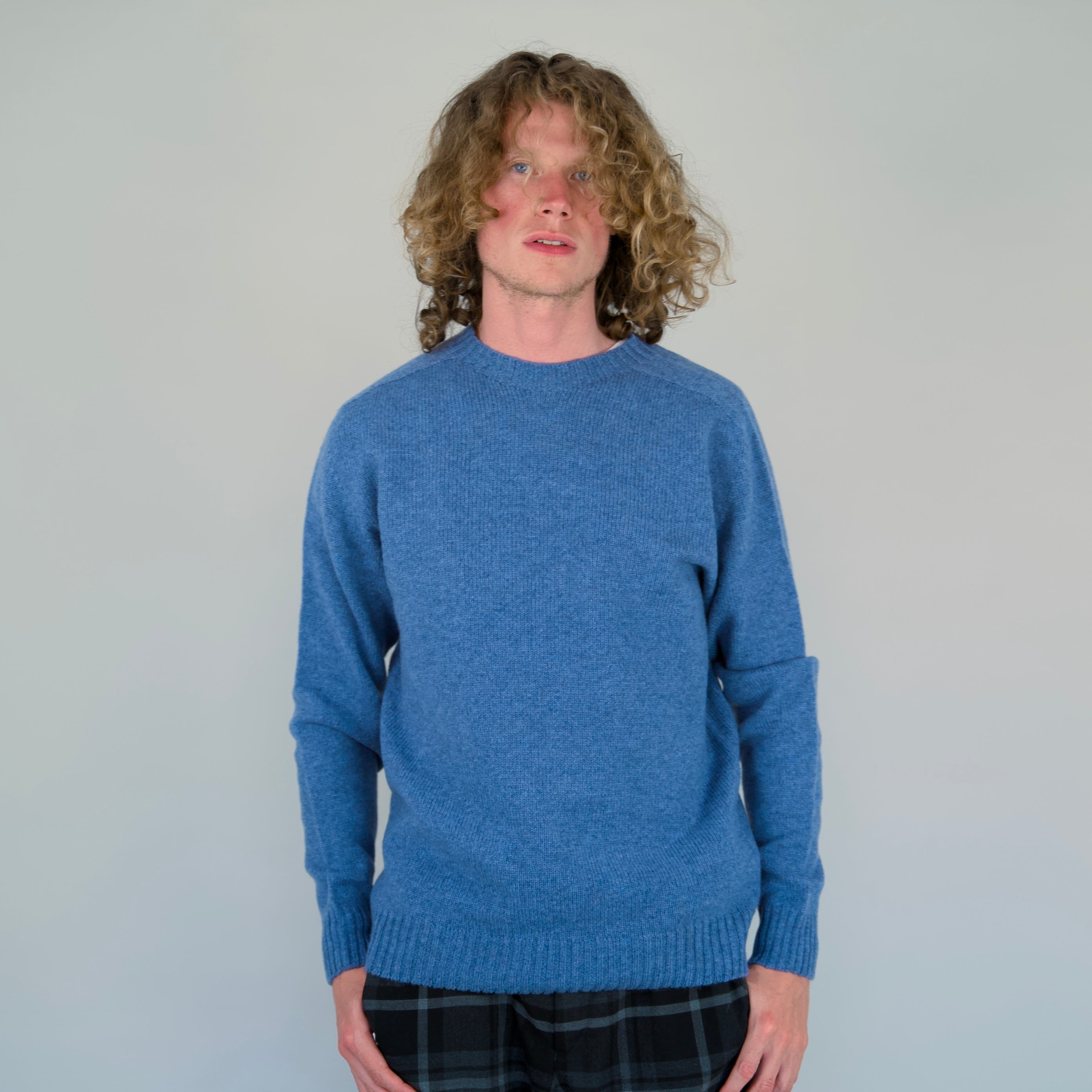 Seamless Crew - Light Blue