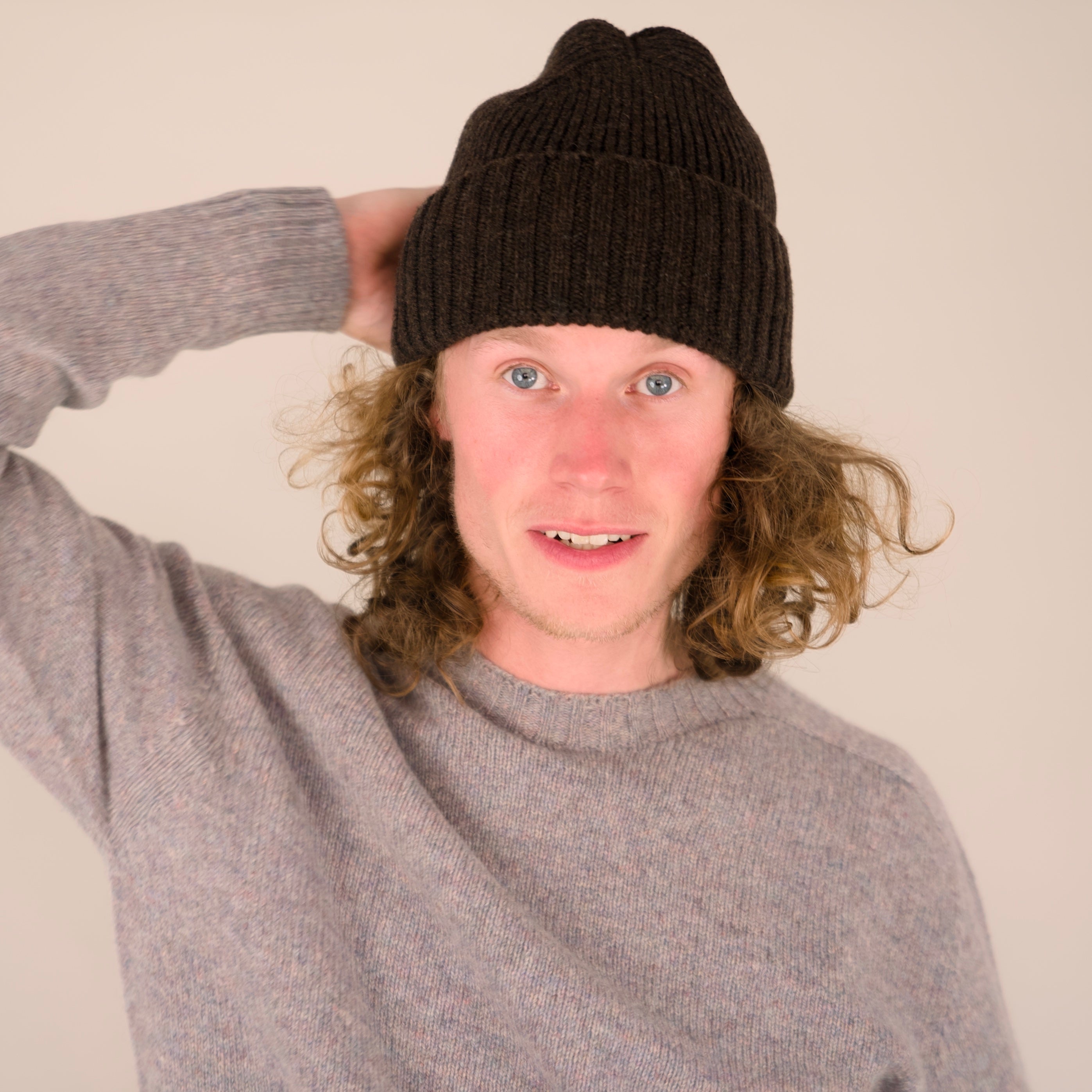 Lambswool - Furrow Hat - Cocoa