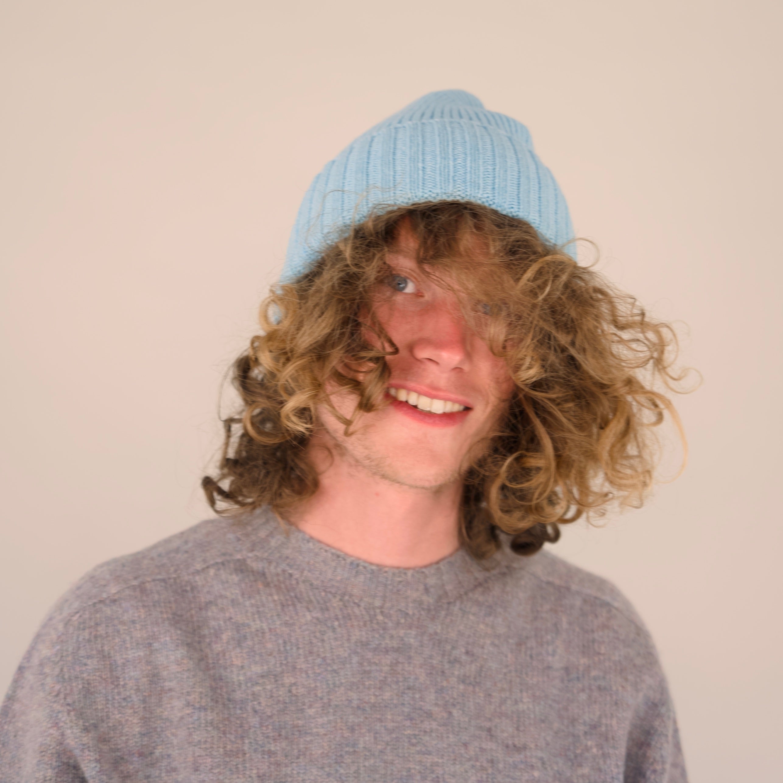 Lambswool - Furrow Hat - Raindrop