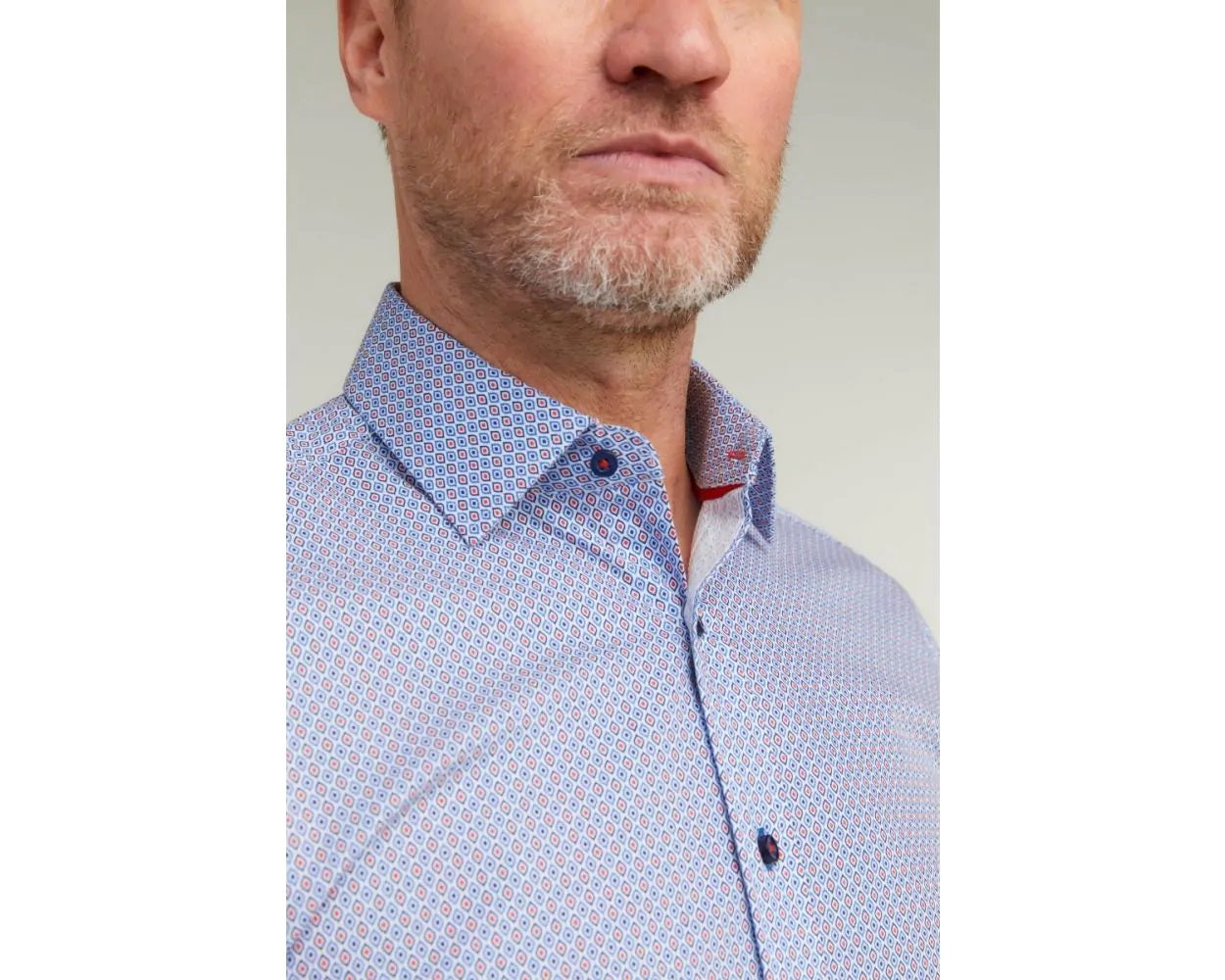 Double Two Long Sleeve Multi Coloured Classic Collar Shirt For Men In Size 19 to 23 Inch Collar