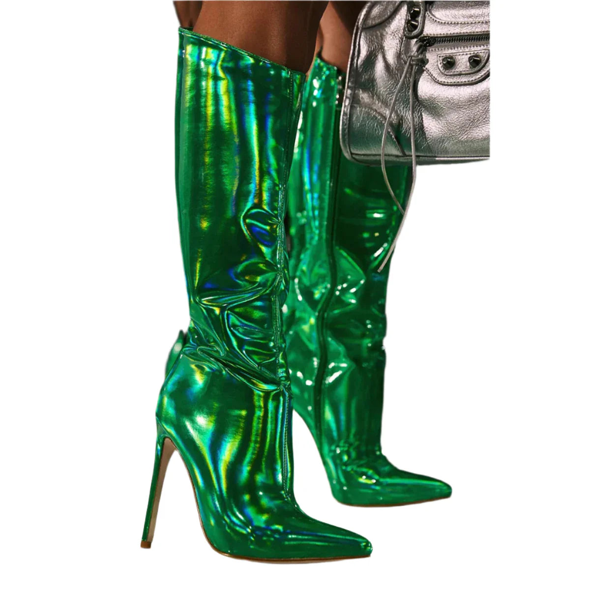 Women’s Pointed Toe High-Heeled Boots