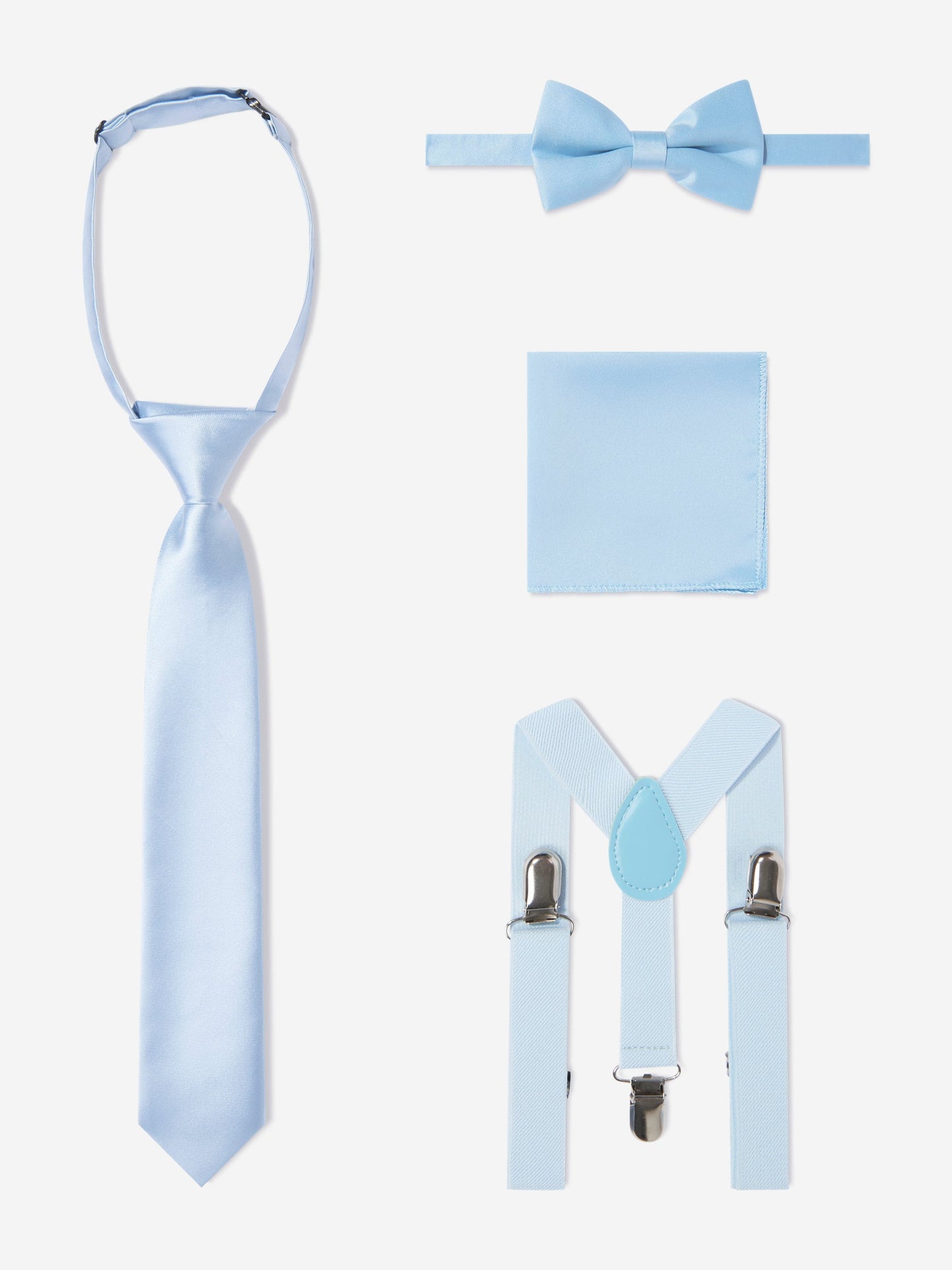 SUITLAB London Boys Sky Blue 7 Piece Suit Set Ages 2–14 Yrs