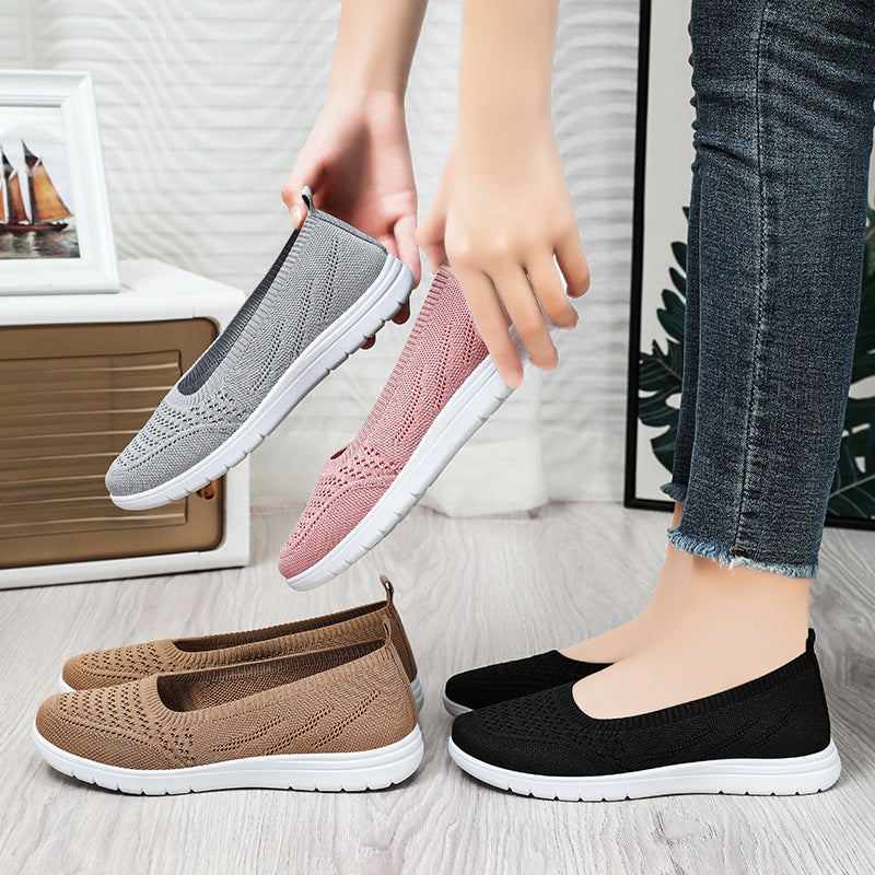 Fashion Personality Female Flat Cloth Shoes