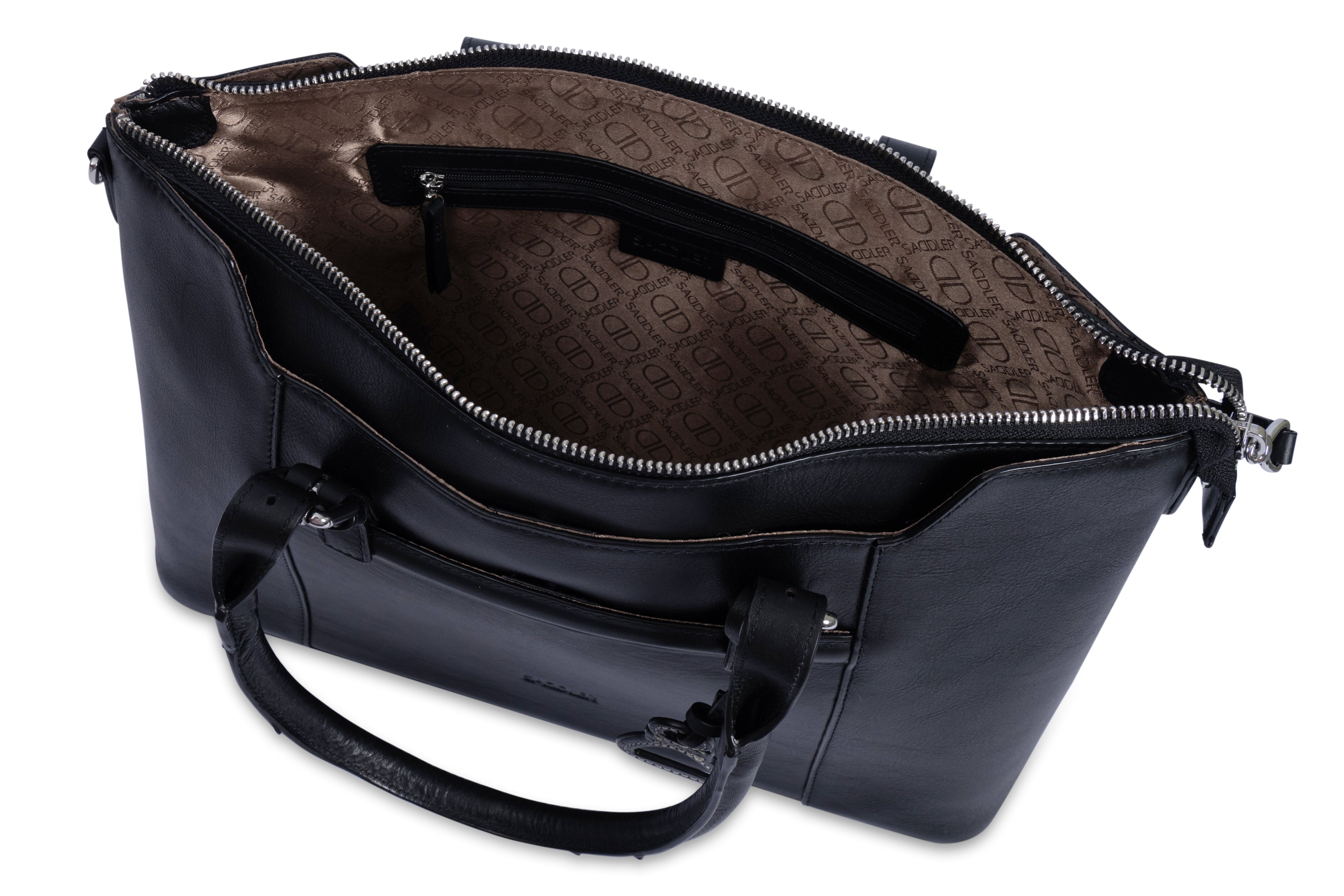 Elizabeth Leather Workbag  - Handmade by Saddler - Practical, Spacious & Elegant Design