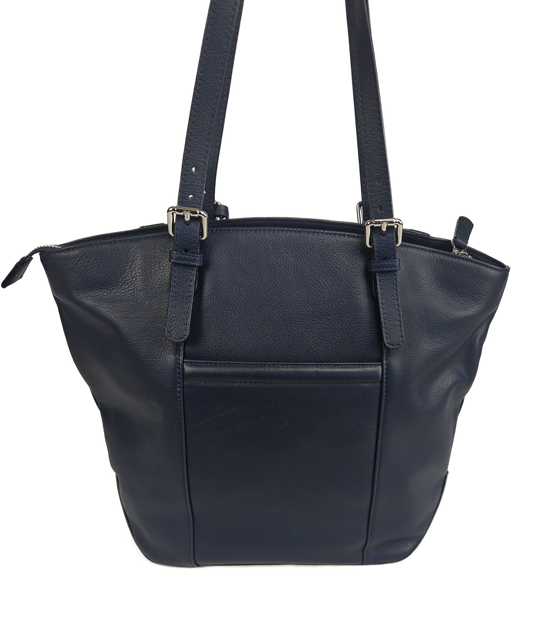 Sienna Zip Top Tote Shopper Bag for Women - Handmade by Saddler