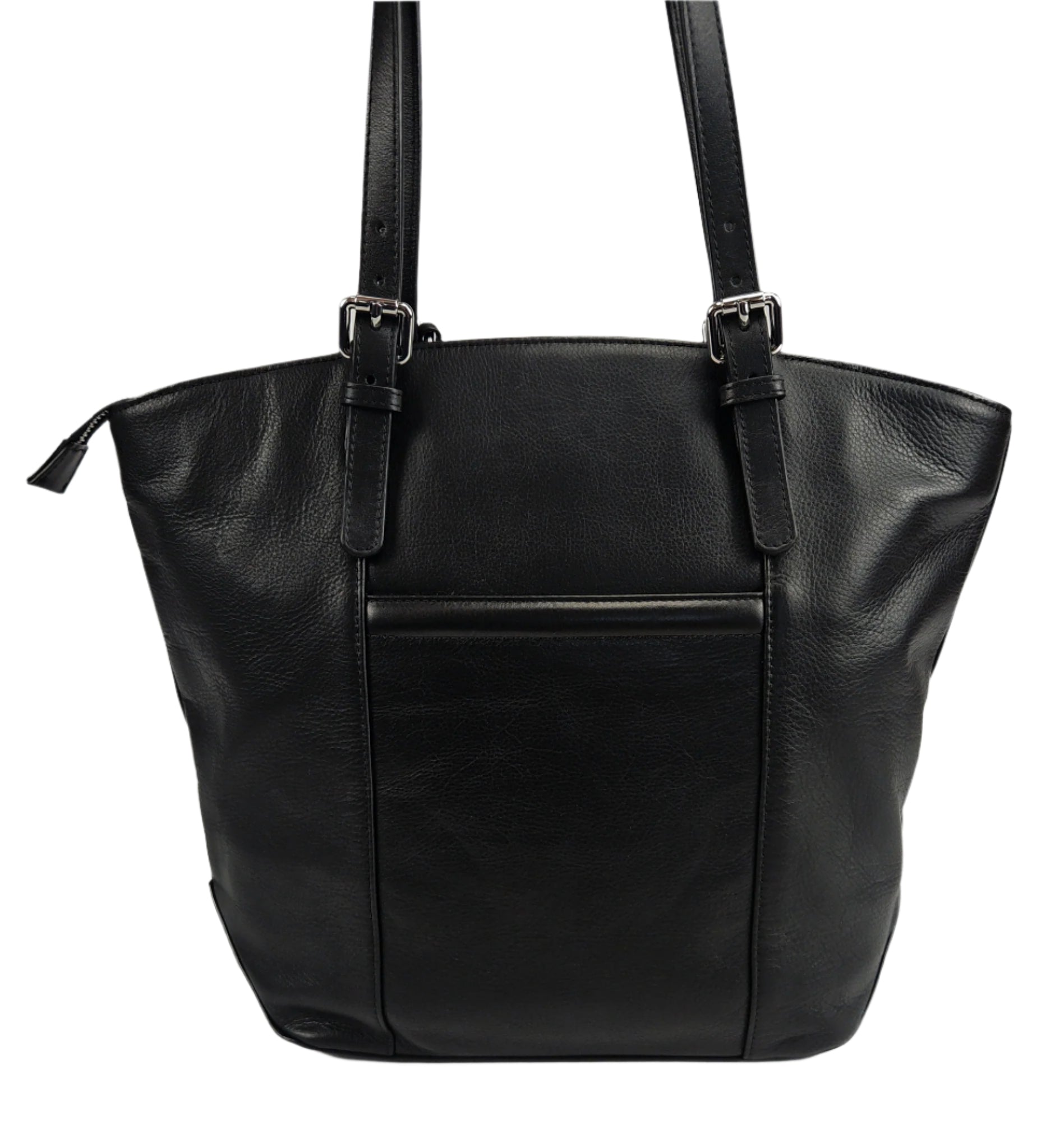 Sienna Zip Top Tote Shopper Bag for Women - Handmade by Saddler