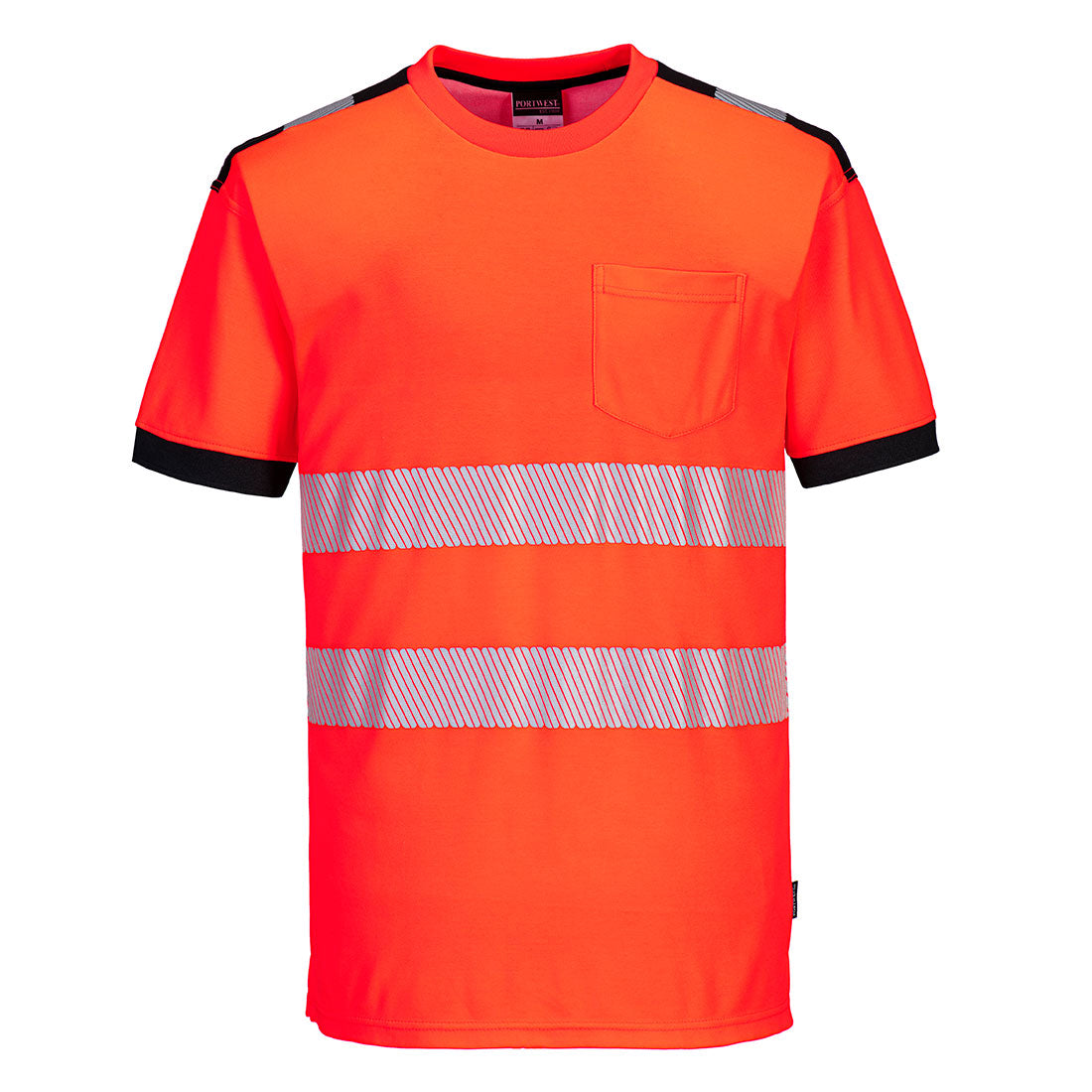 Portwest PW3 Hi-Vis Cotton Comfort T-Shirt S/S
