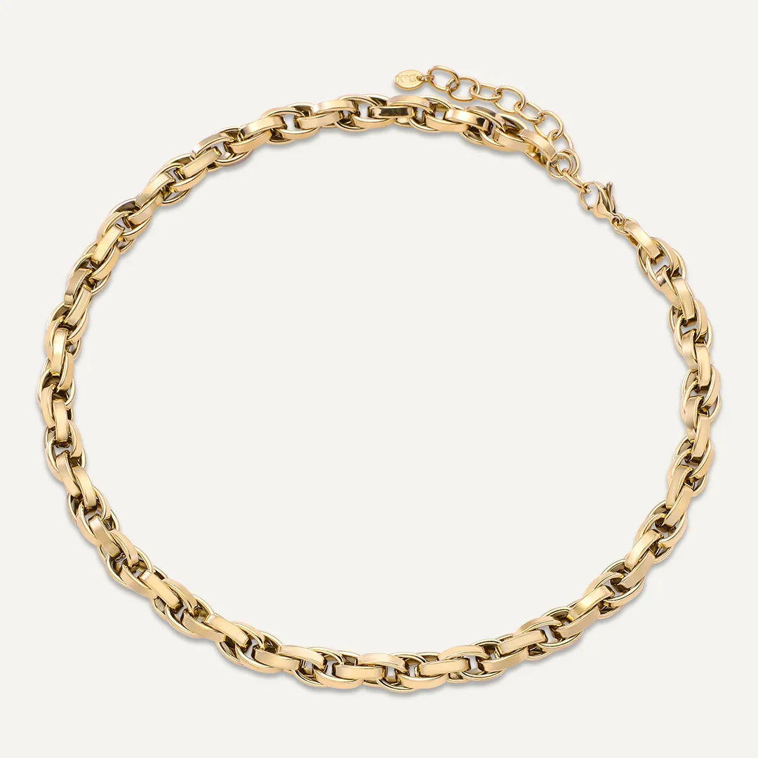 Gold Plated Chunky Necklace - SALE
