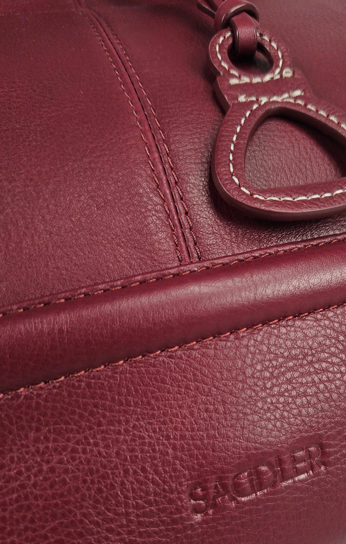 Victoria Oversize East West Tote Bag for Women - handmade by Saddler